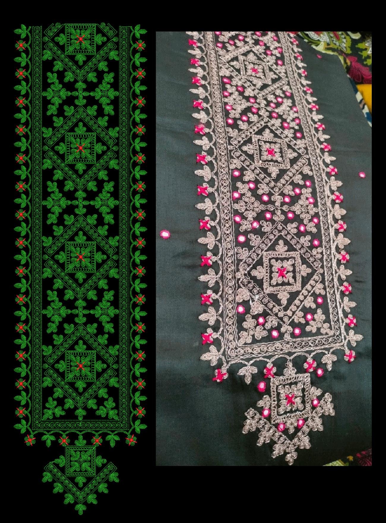 Cording kurti Design