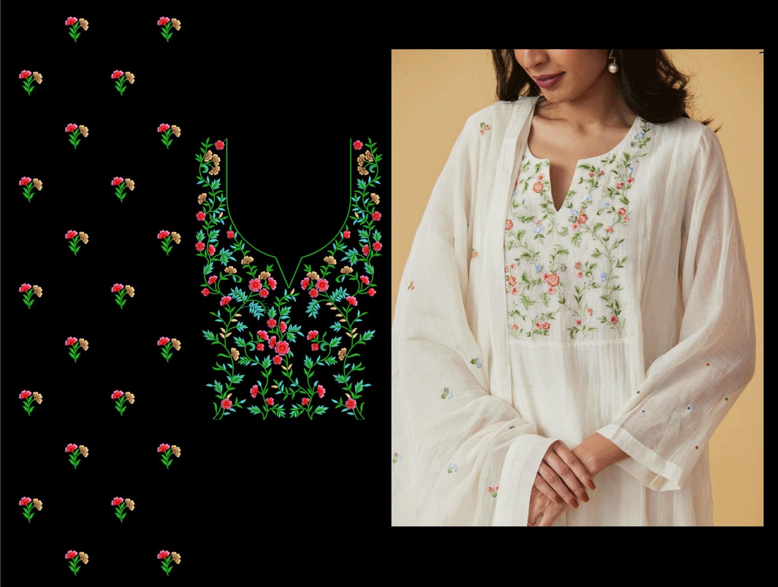 Fancy Kurti & Plazo