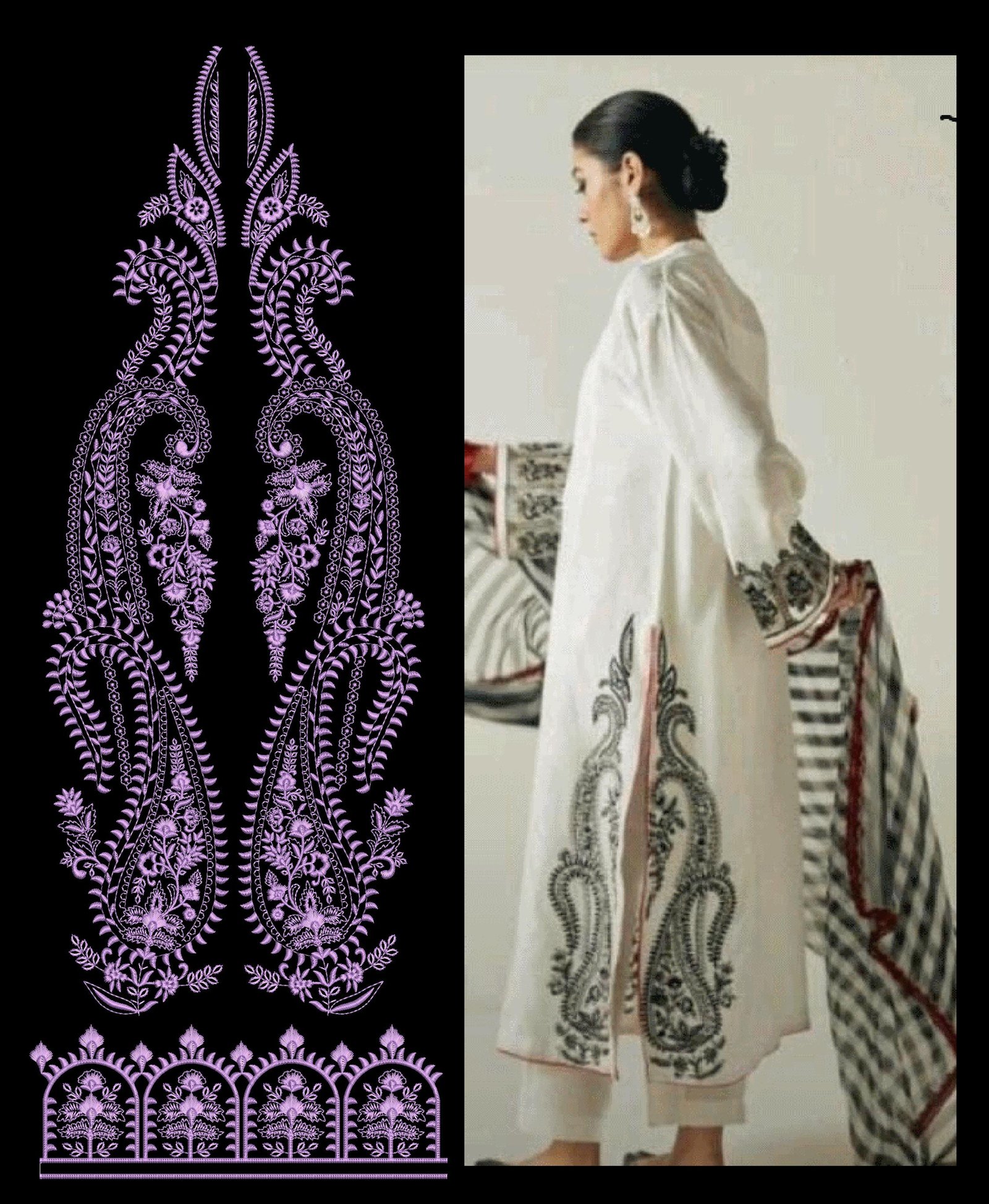 Fancy Kurti & Plazo