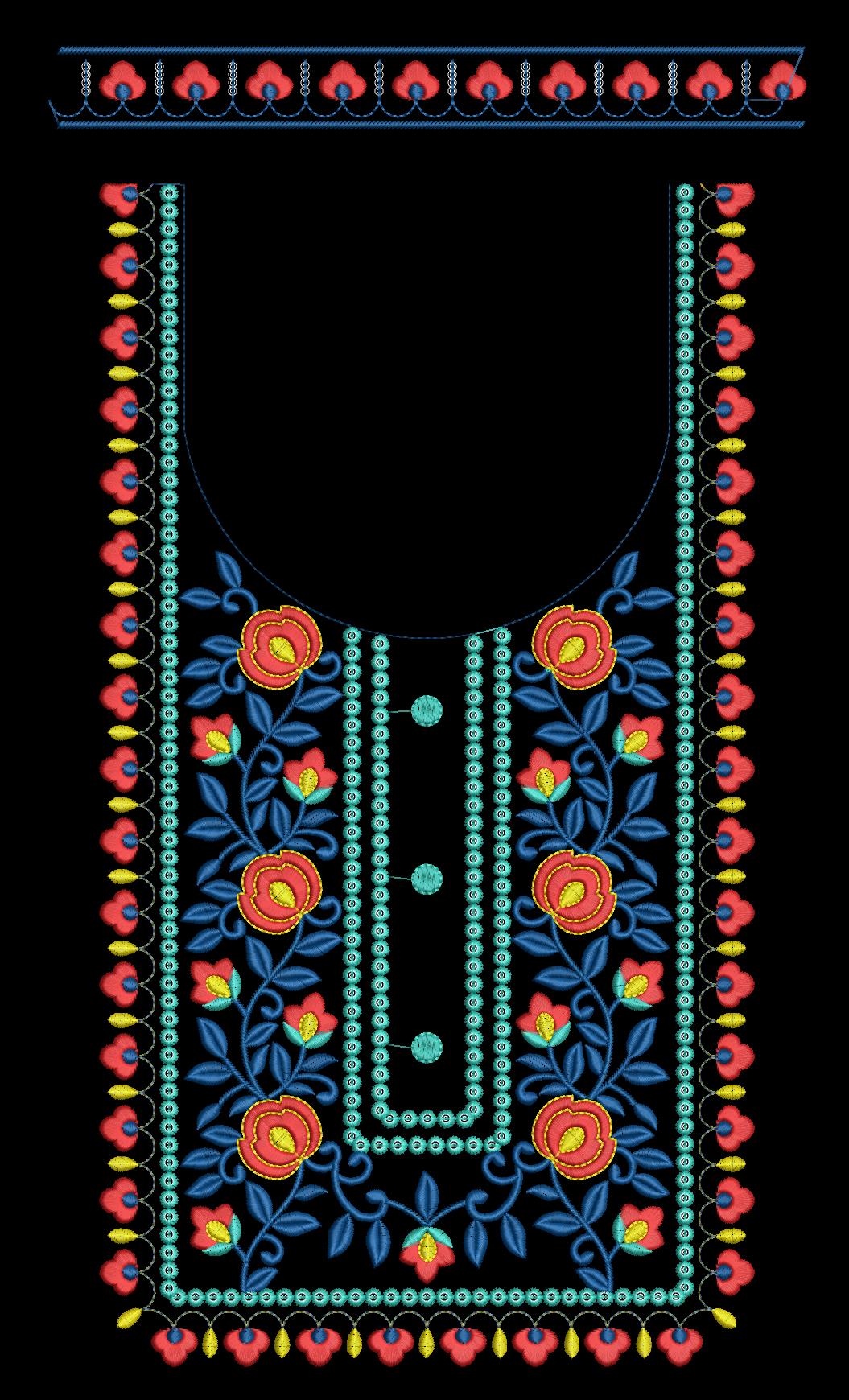Sequince Neck Design
