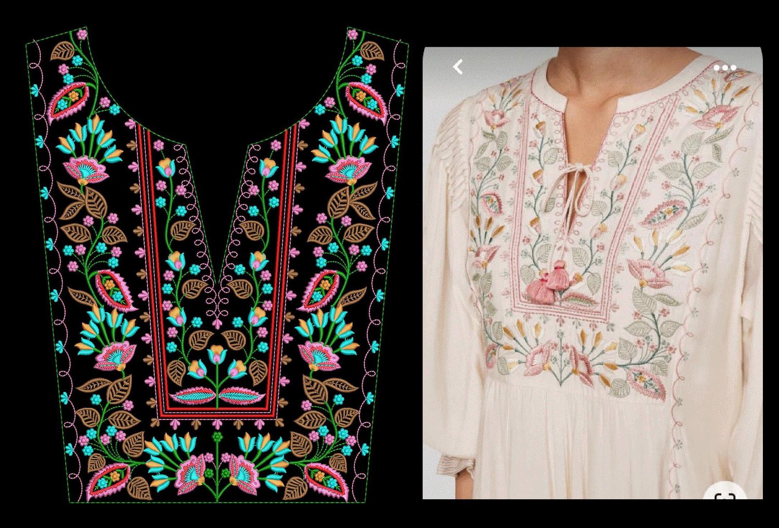 Fancy Kurti & Plazo