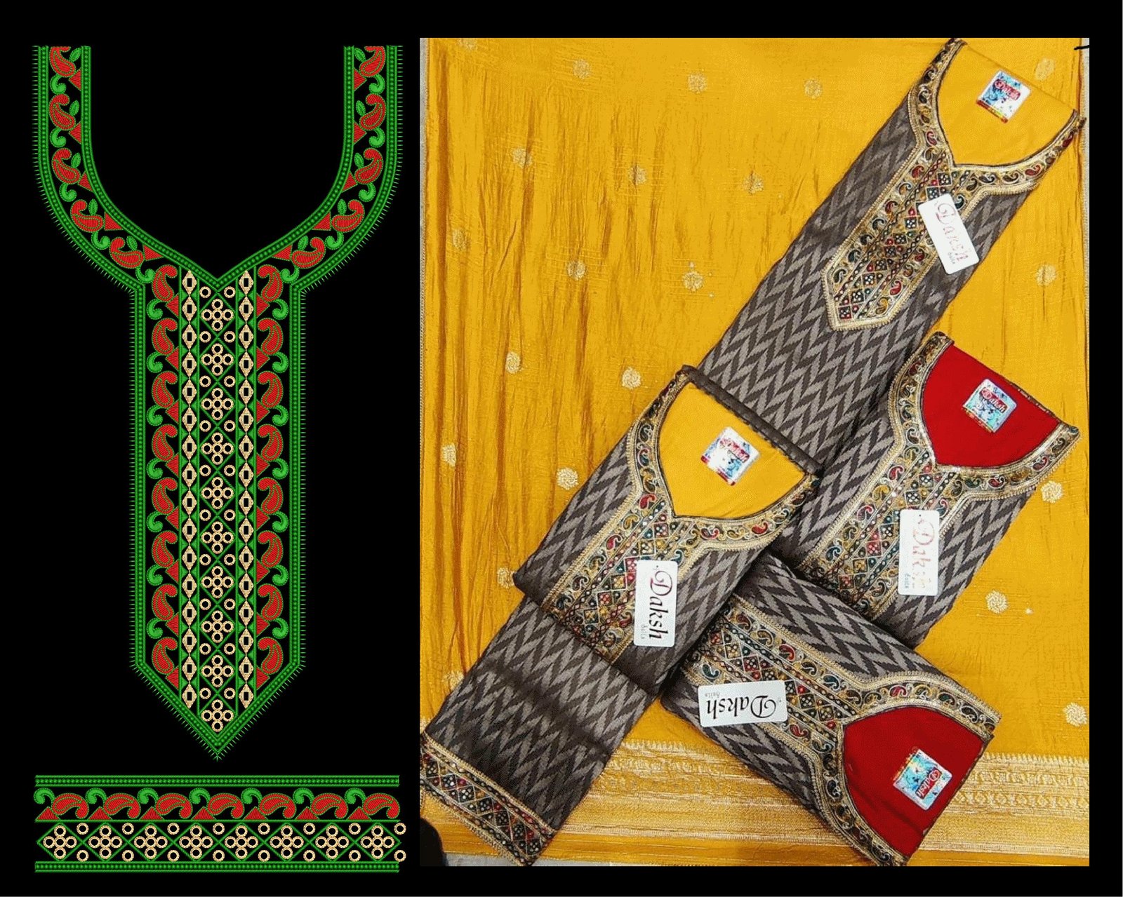 Neck Top Duppata