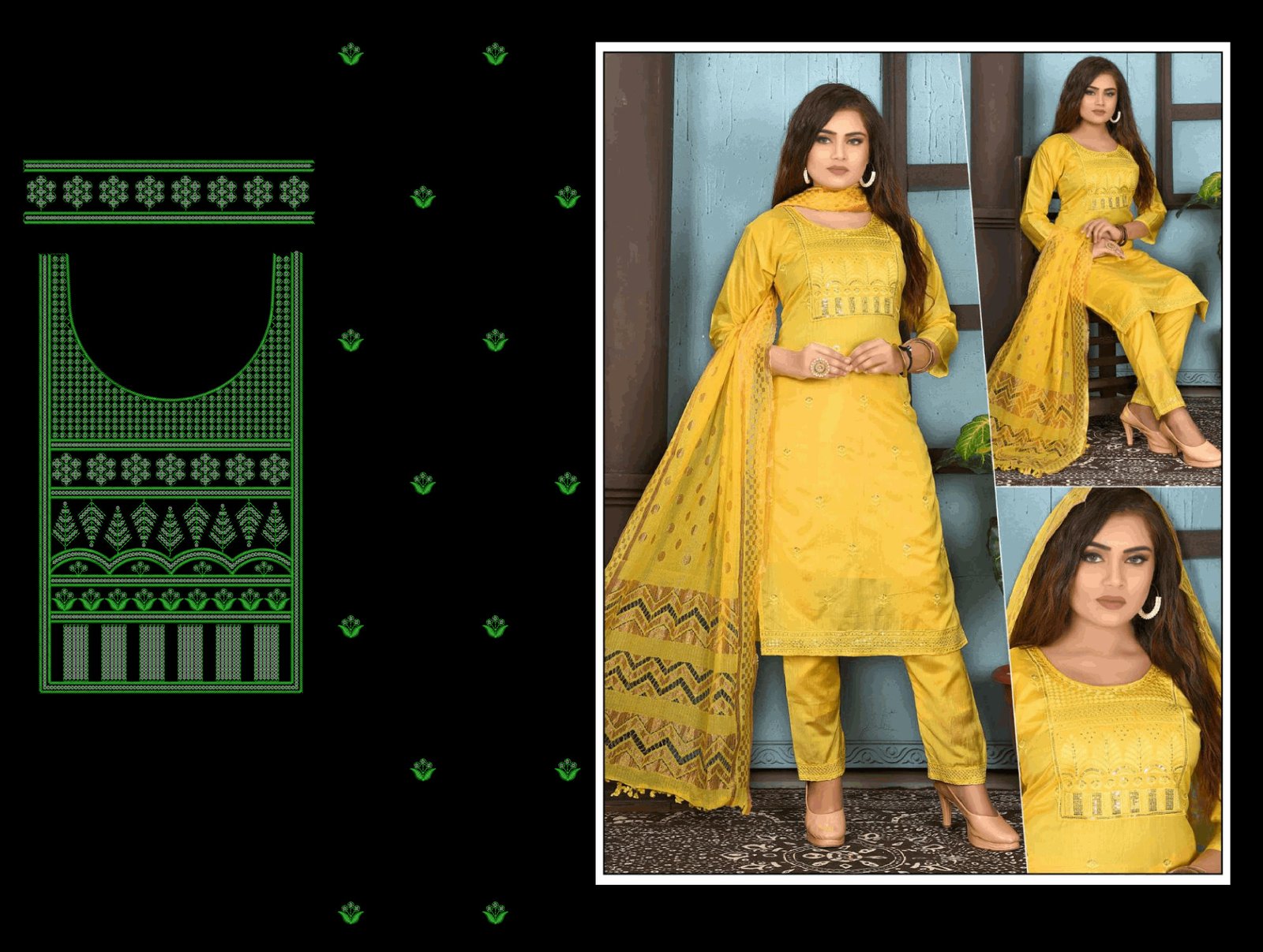 Sequince kurti