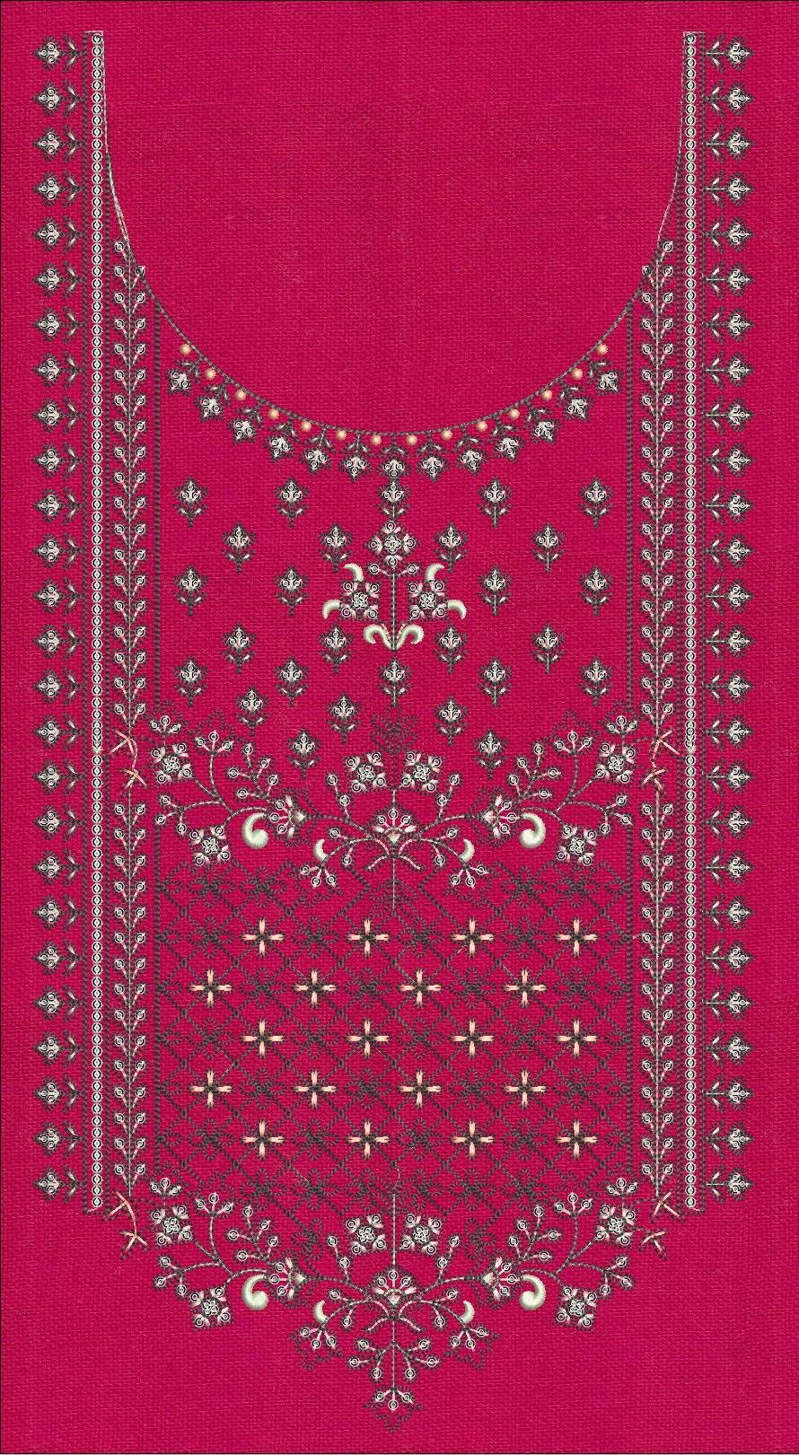 cording & Sequince Neck