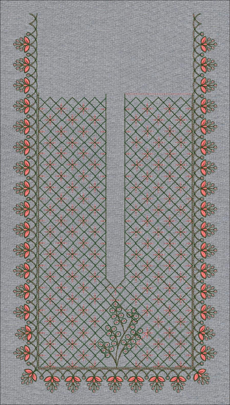 cording & Sequince Neck