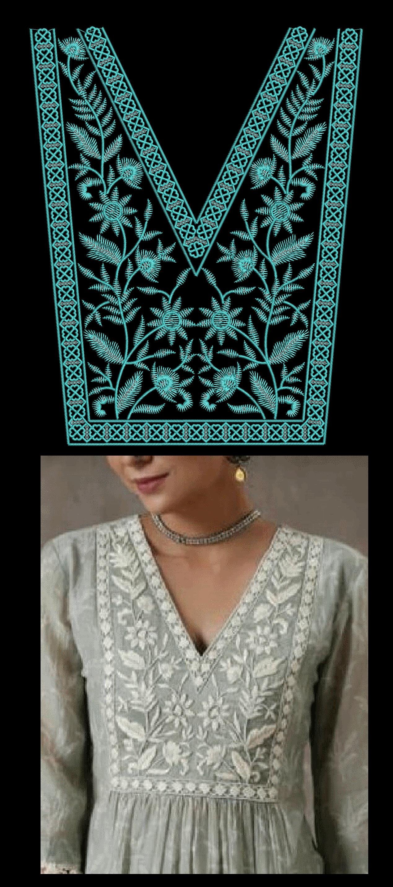 Sequince Neck Design