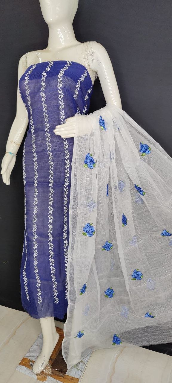 Neck Top Duppata Design