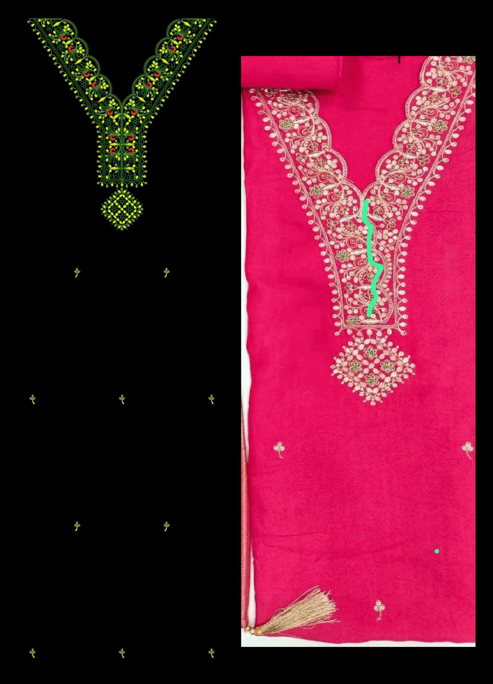 Cording and sequince design