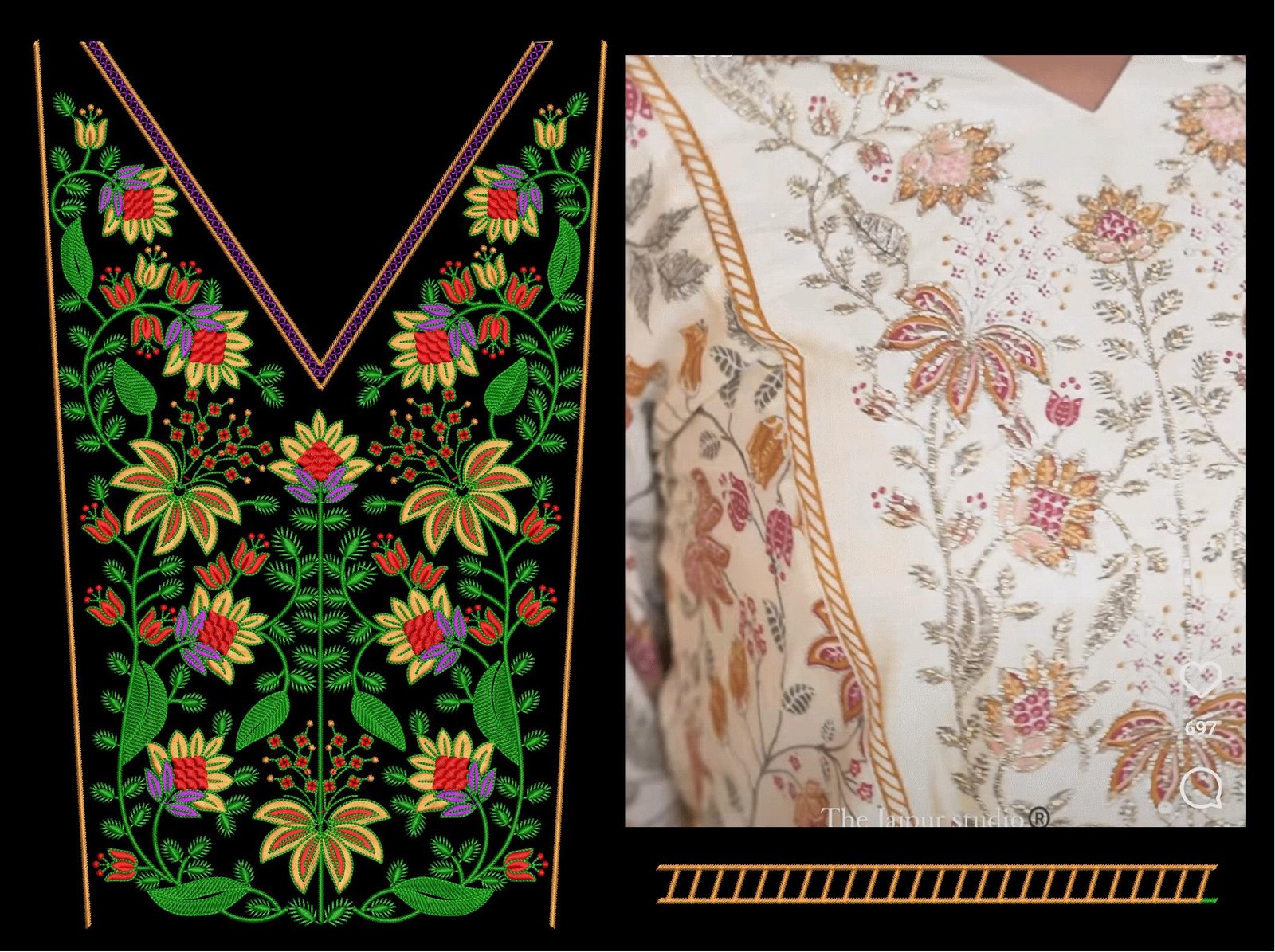 Fancy Kurti  Neck