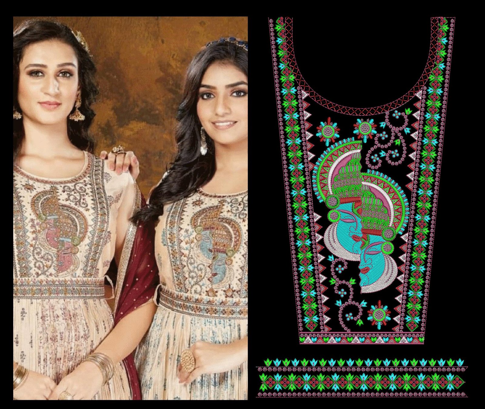 Sequince kurti Designs