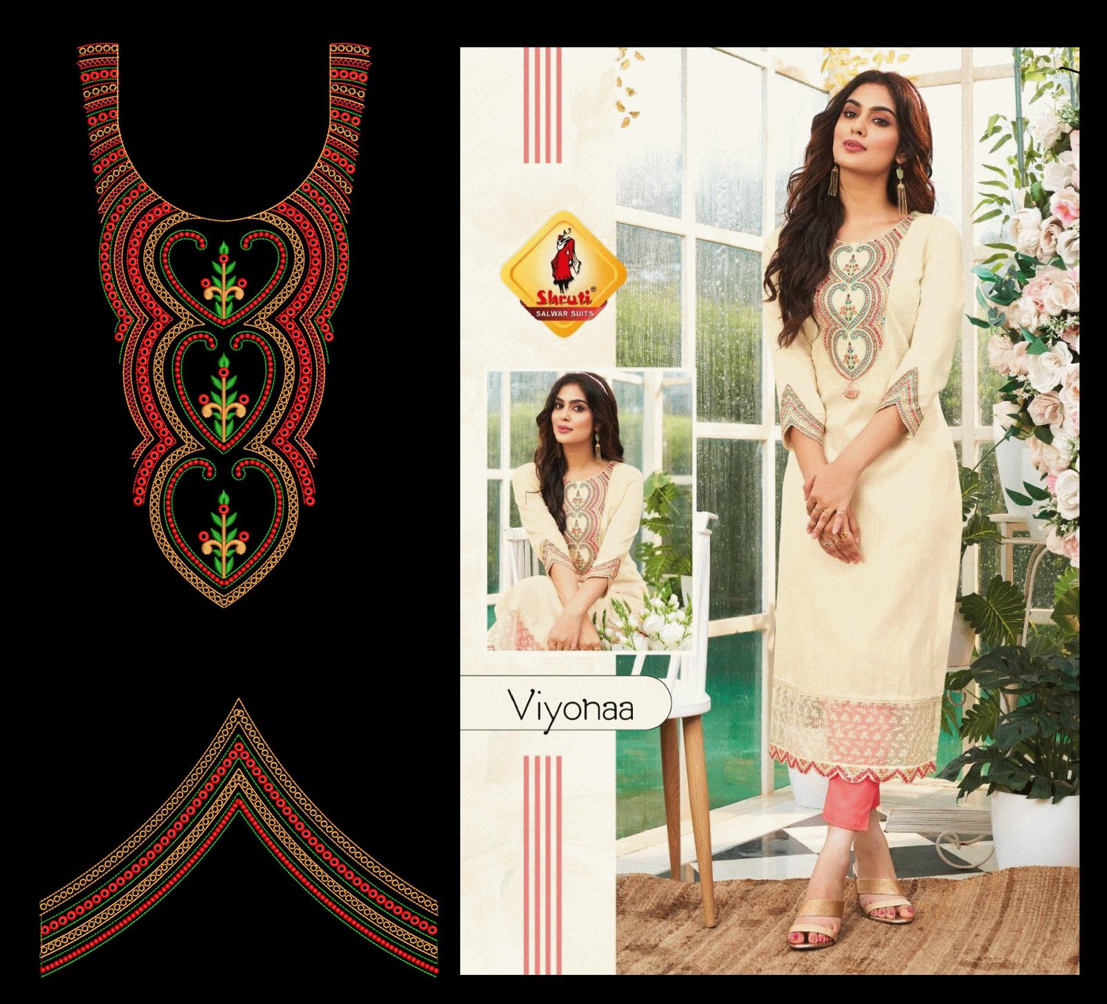 Fancy Kurti & Plazo