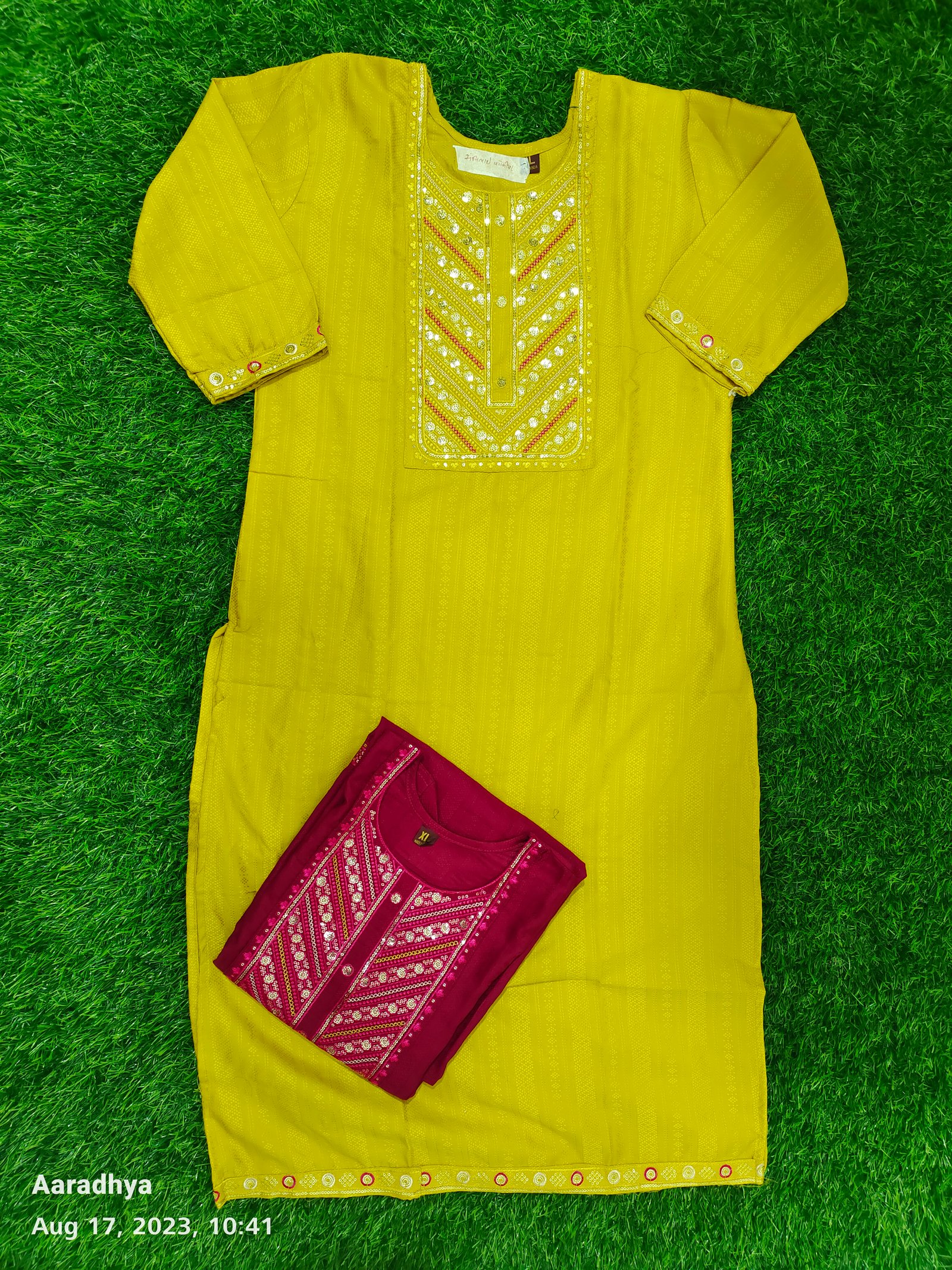 Sequince kurti Designs