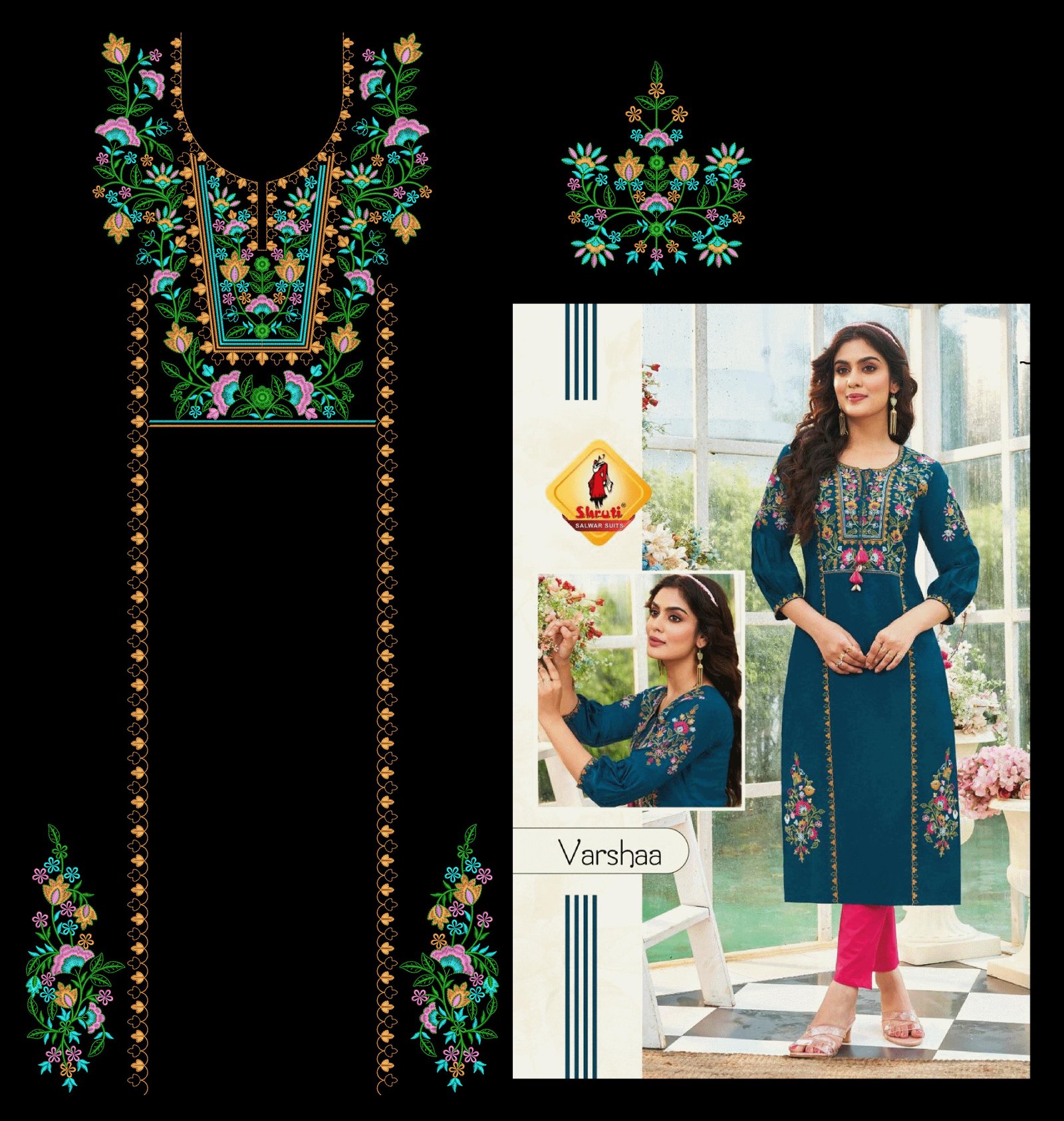 Fancy Kurti & Plazo