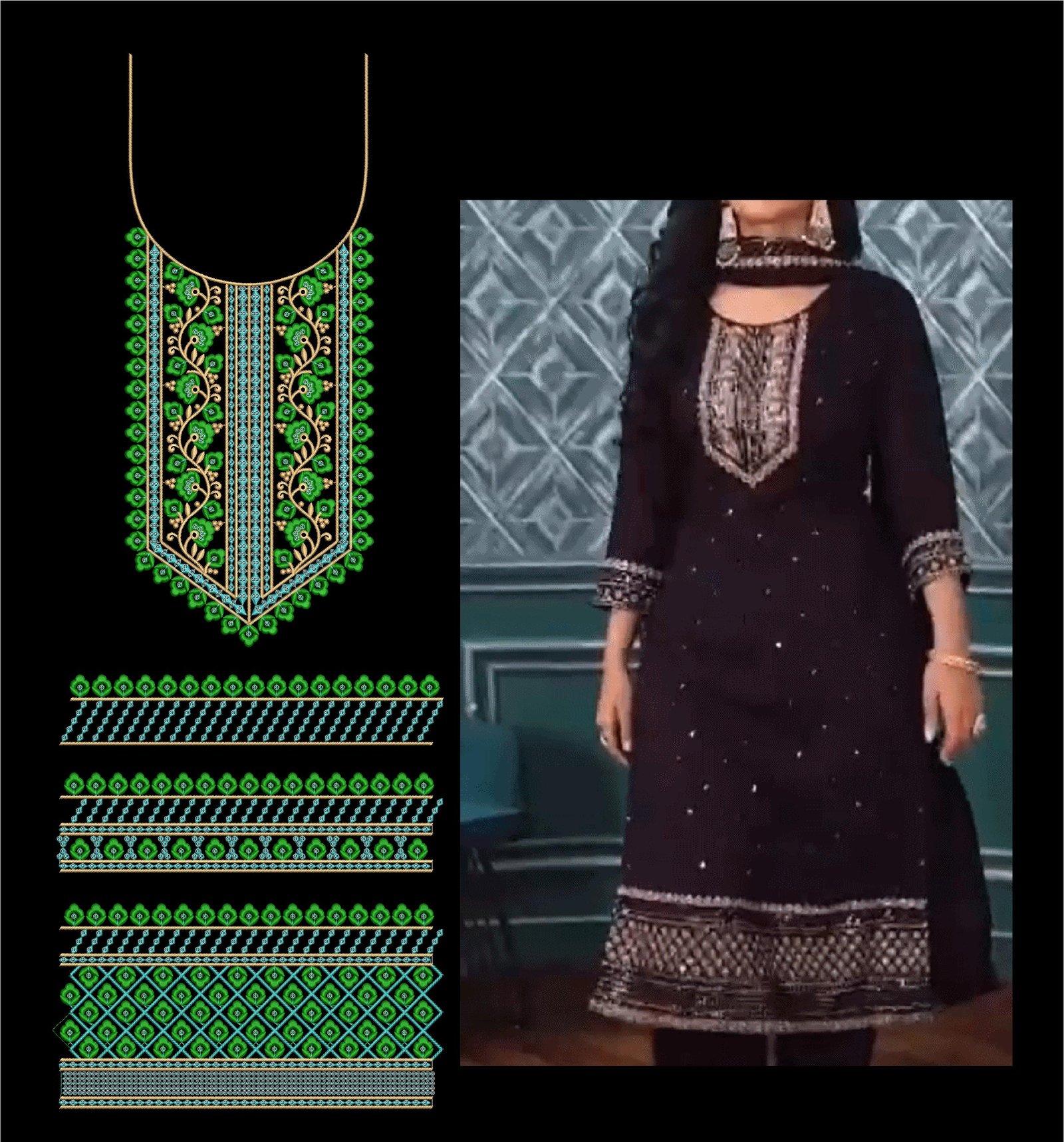 Sequince kurti Designs