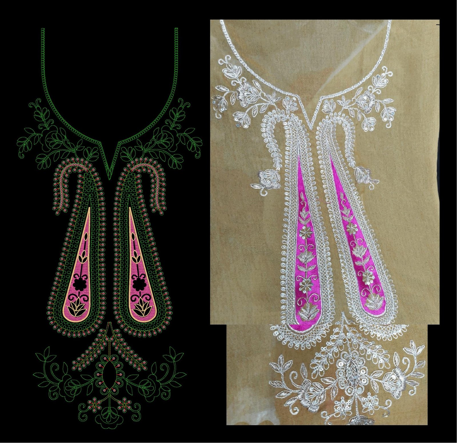 Cording and sequince design
