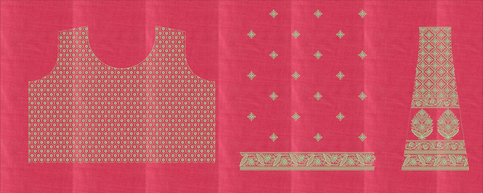 Sequince Ghaghara choli