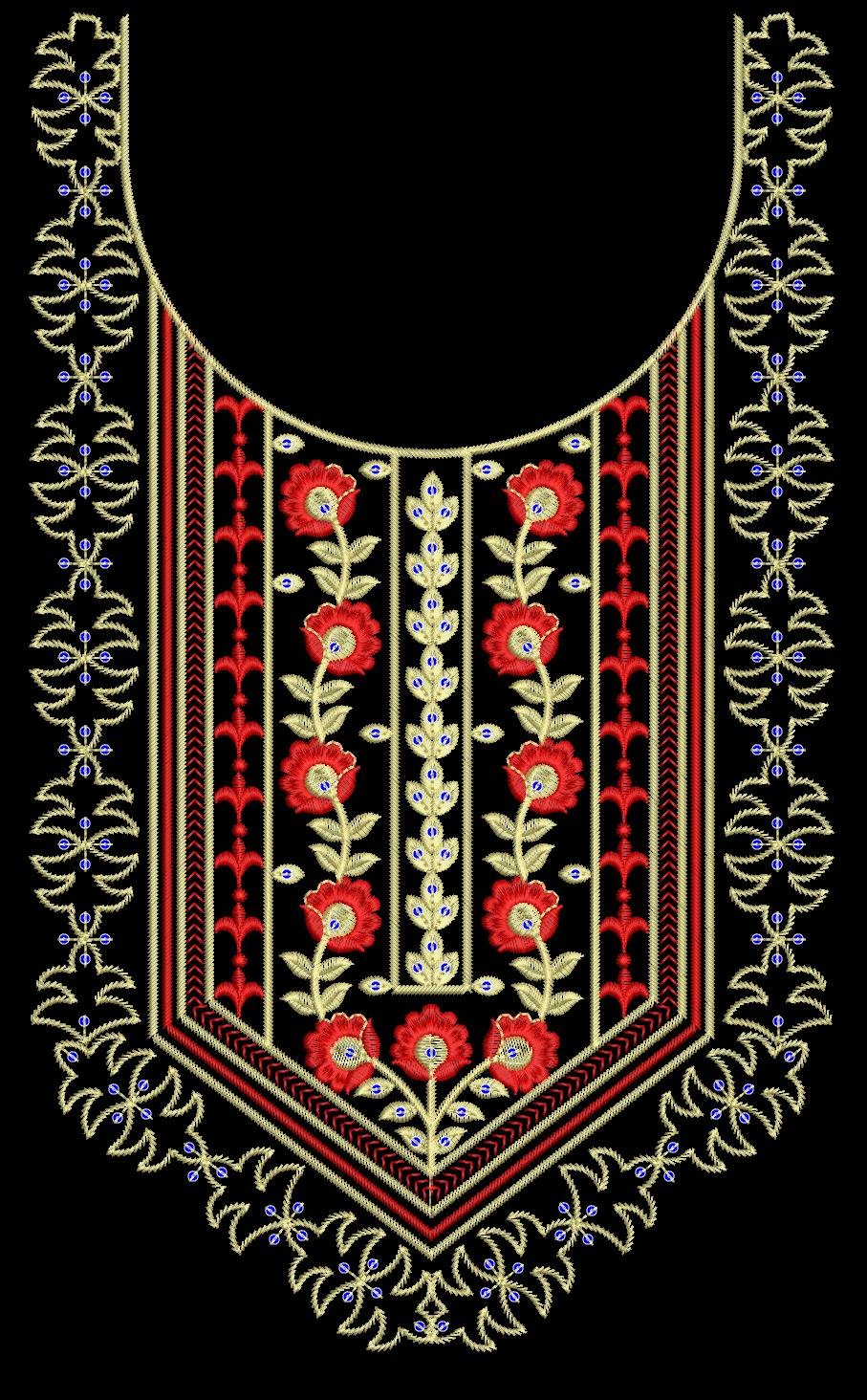 Sequince Neck Design