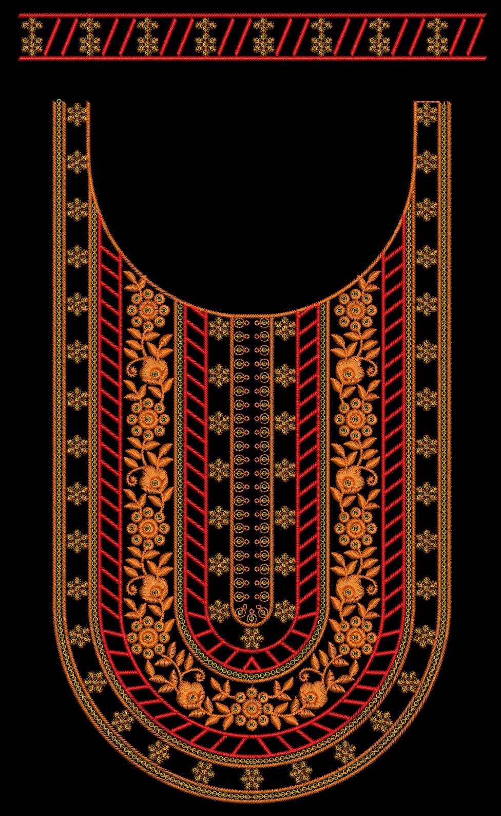 Sequince Neck Design