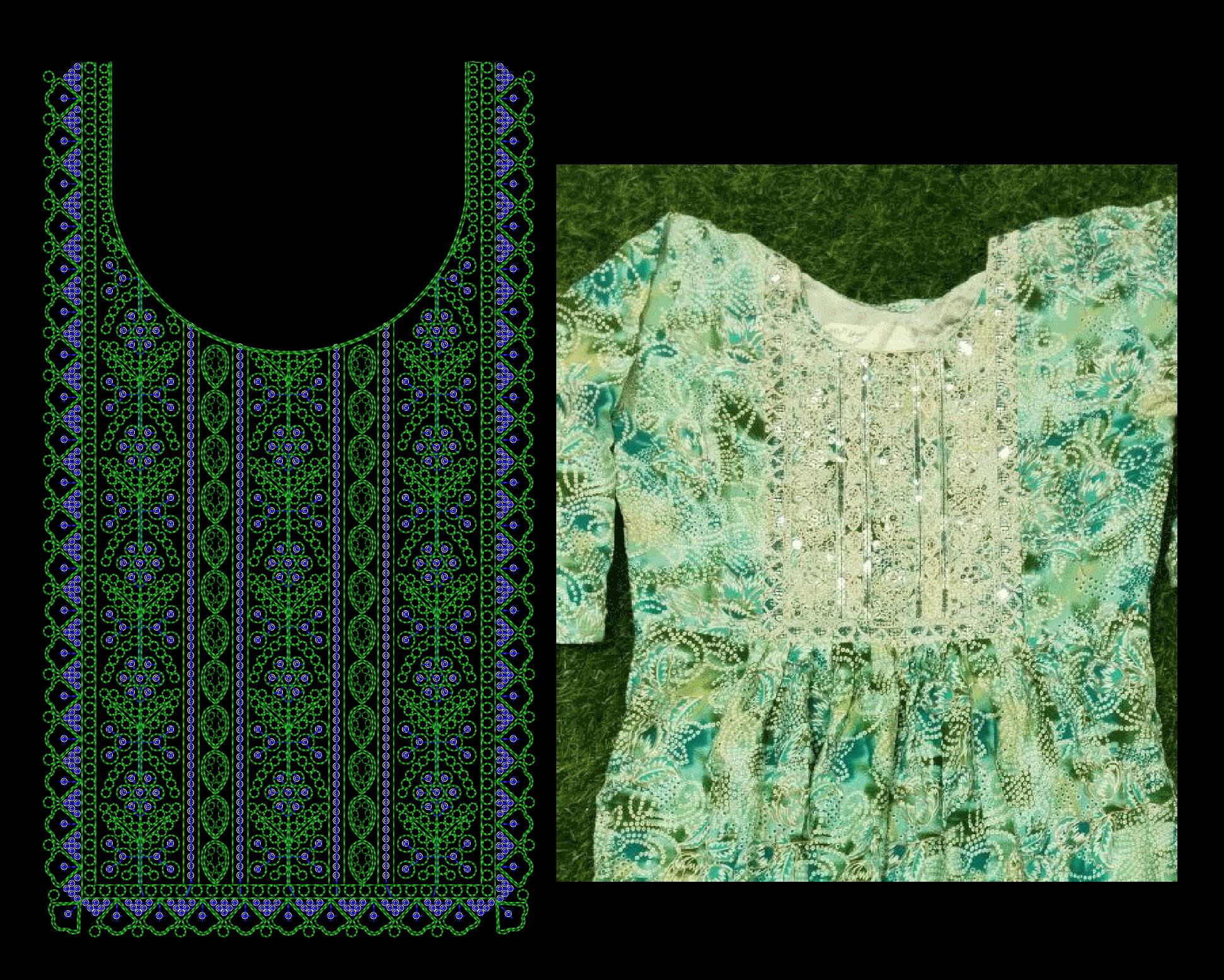 Sequince Neck Design