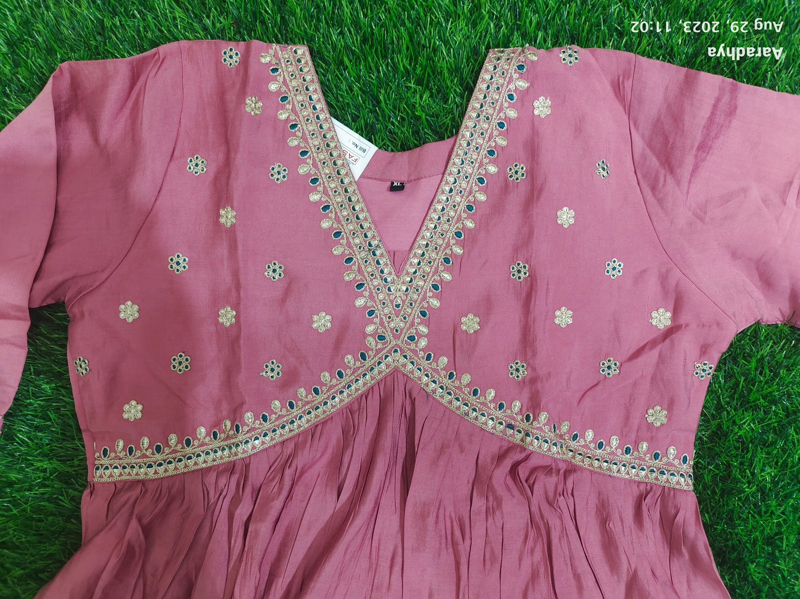 Cording kurti Design