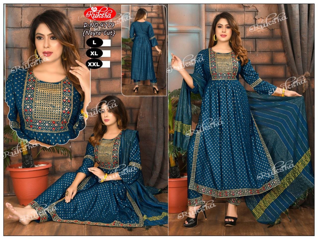 Fancy Kurti & Plazo