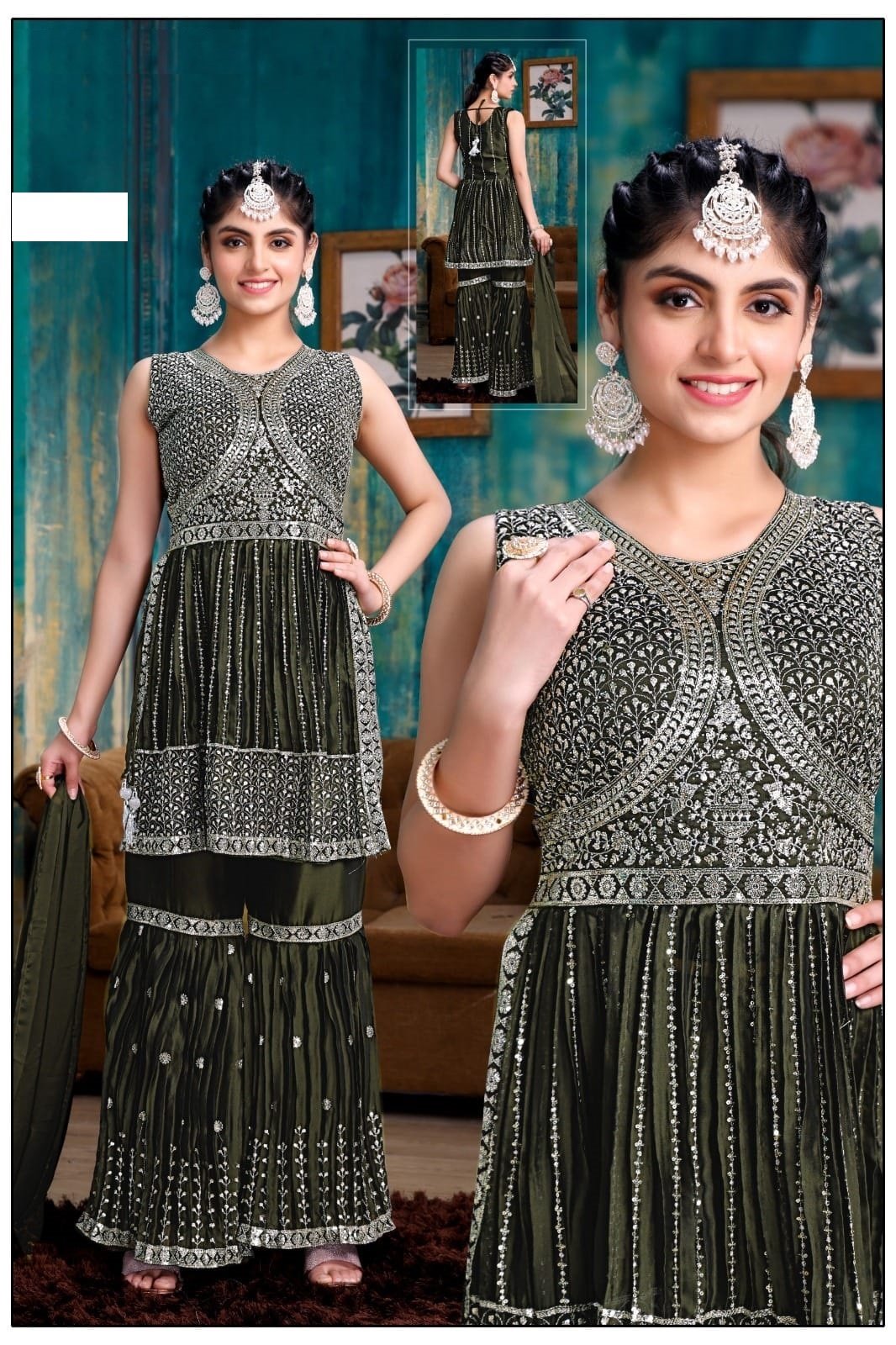 Sequince Ghaghara choli