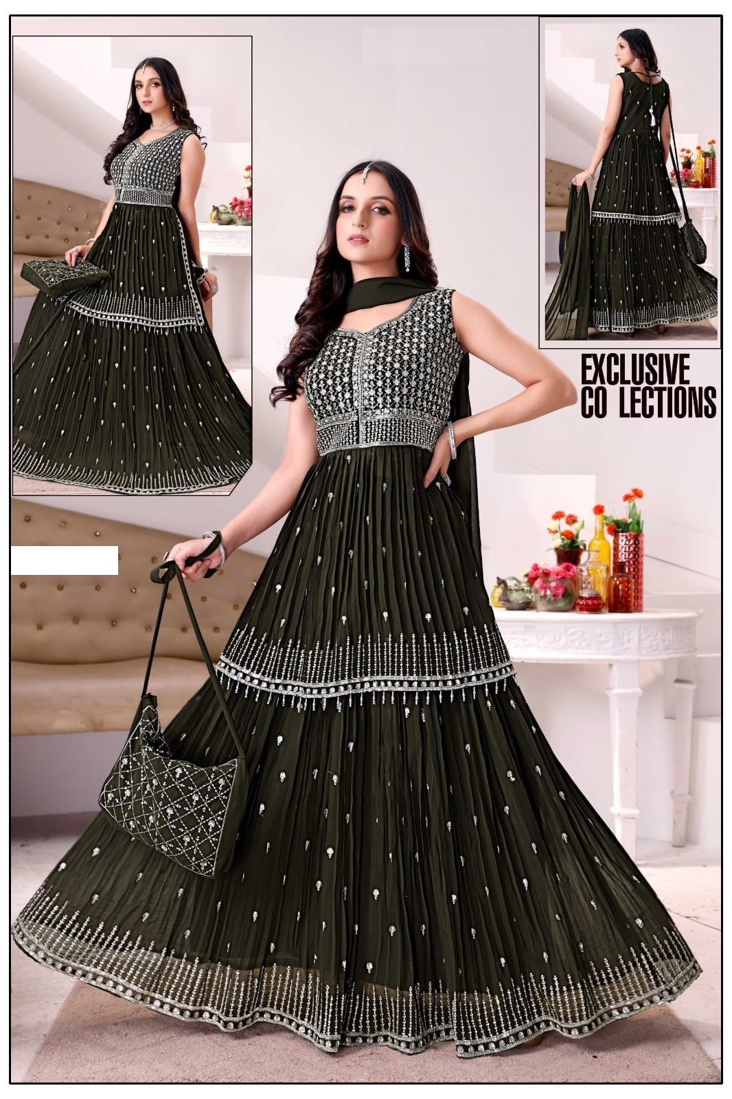 Sequince Ghaghara choli