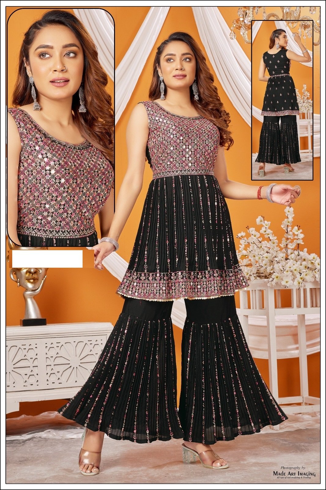Sequince Ghaghara choli