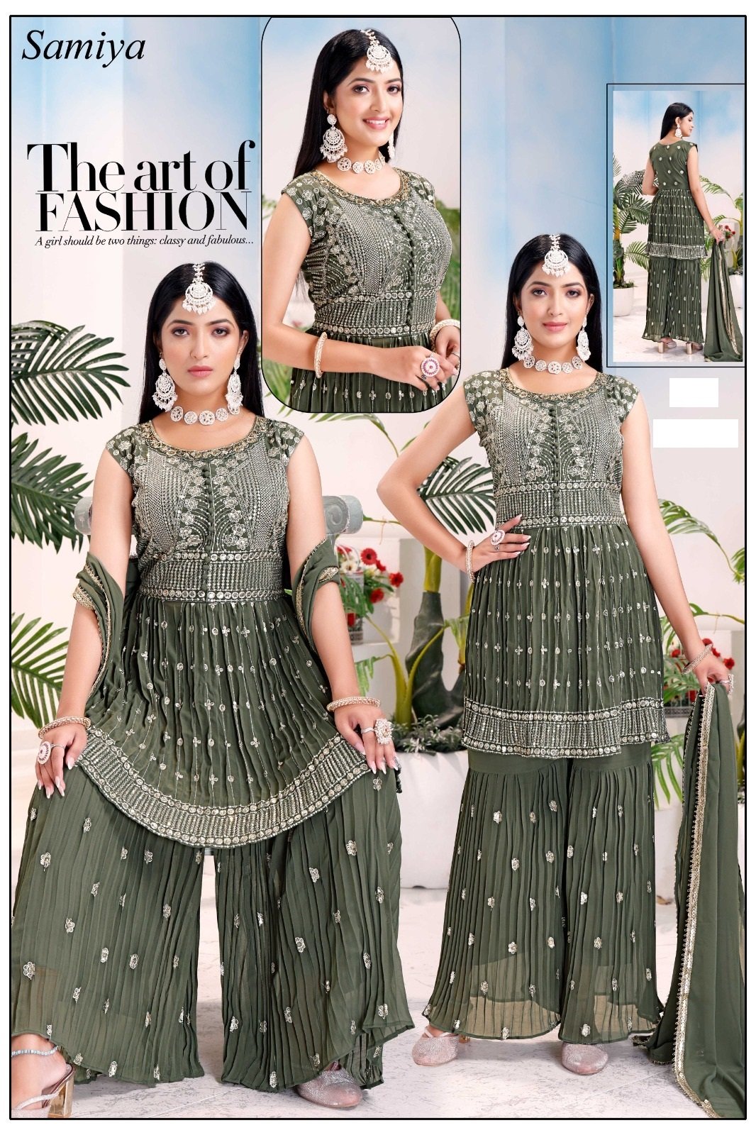Sequince Ghaghara choli