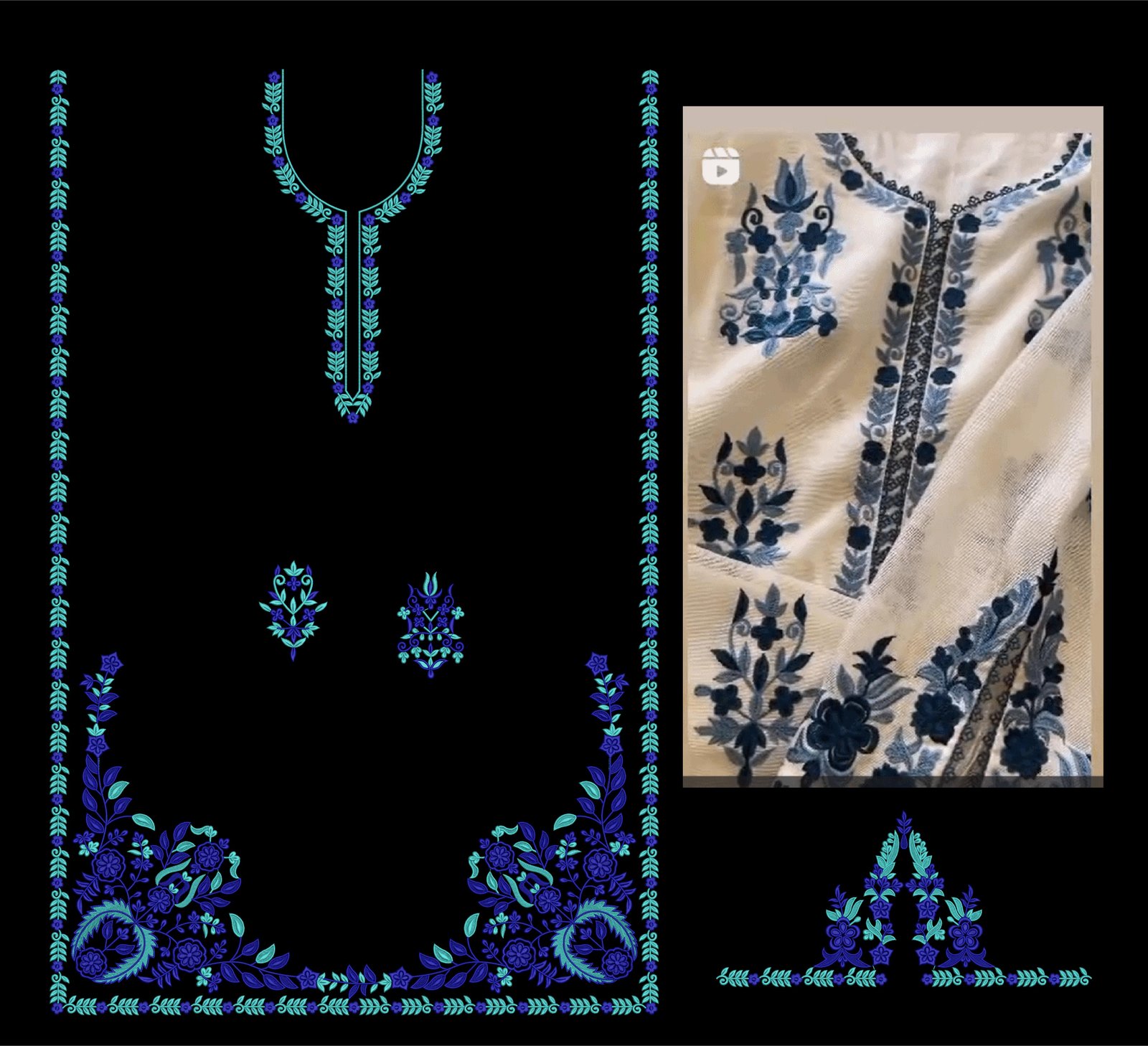 Fancy Kurti & Plazo