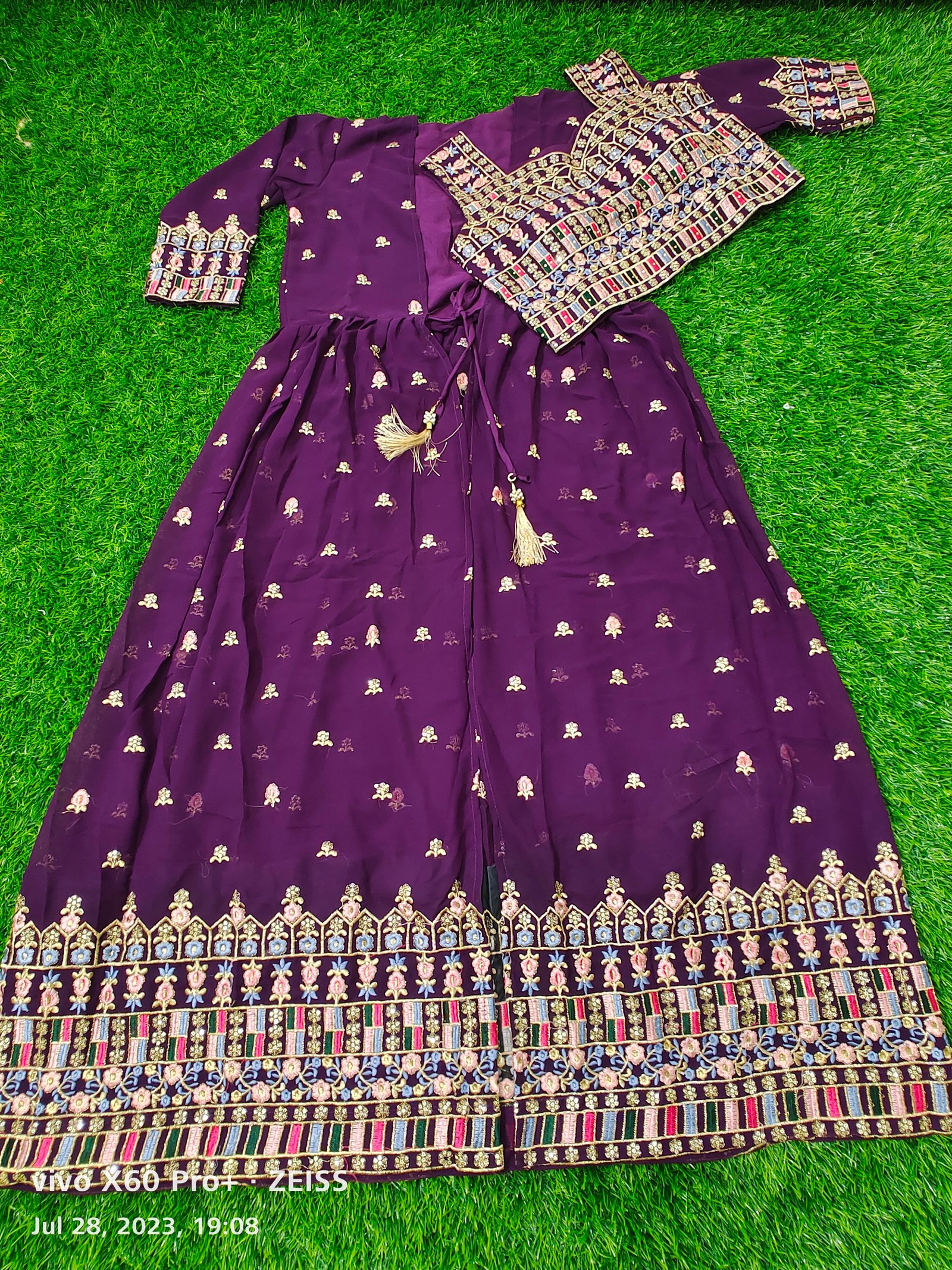 Sequince Ghaghara choli