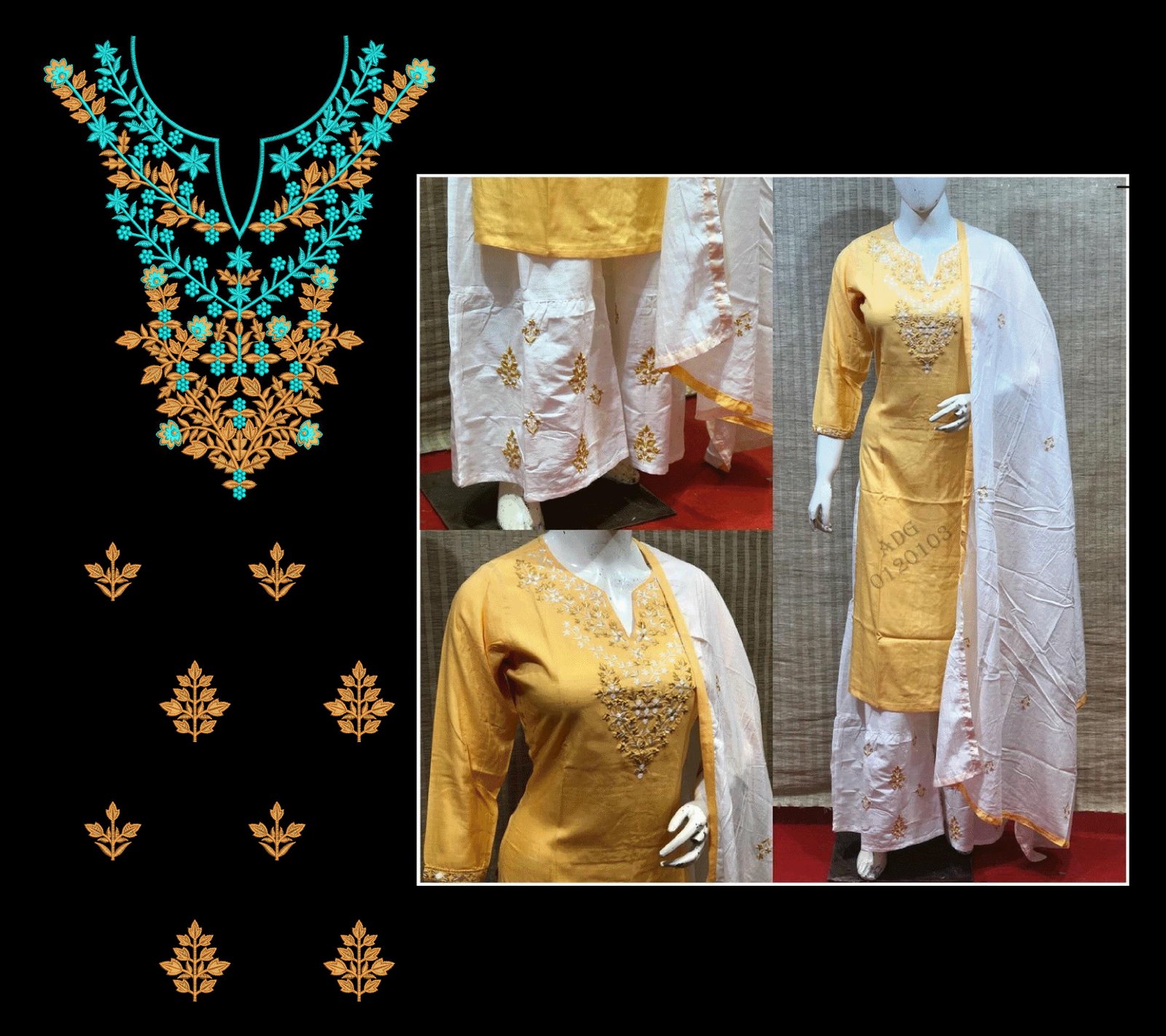 Fancy Kurti & Plazo