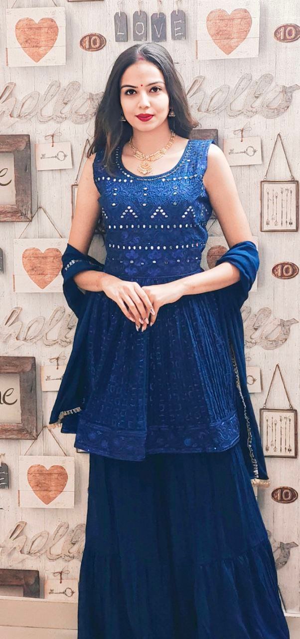 Sequince Ghaghara choli