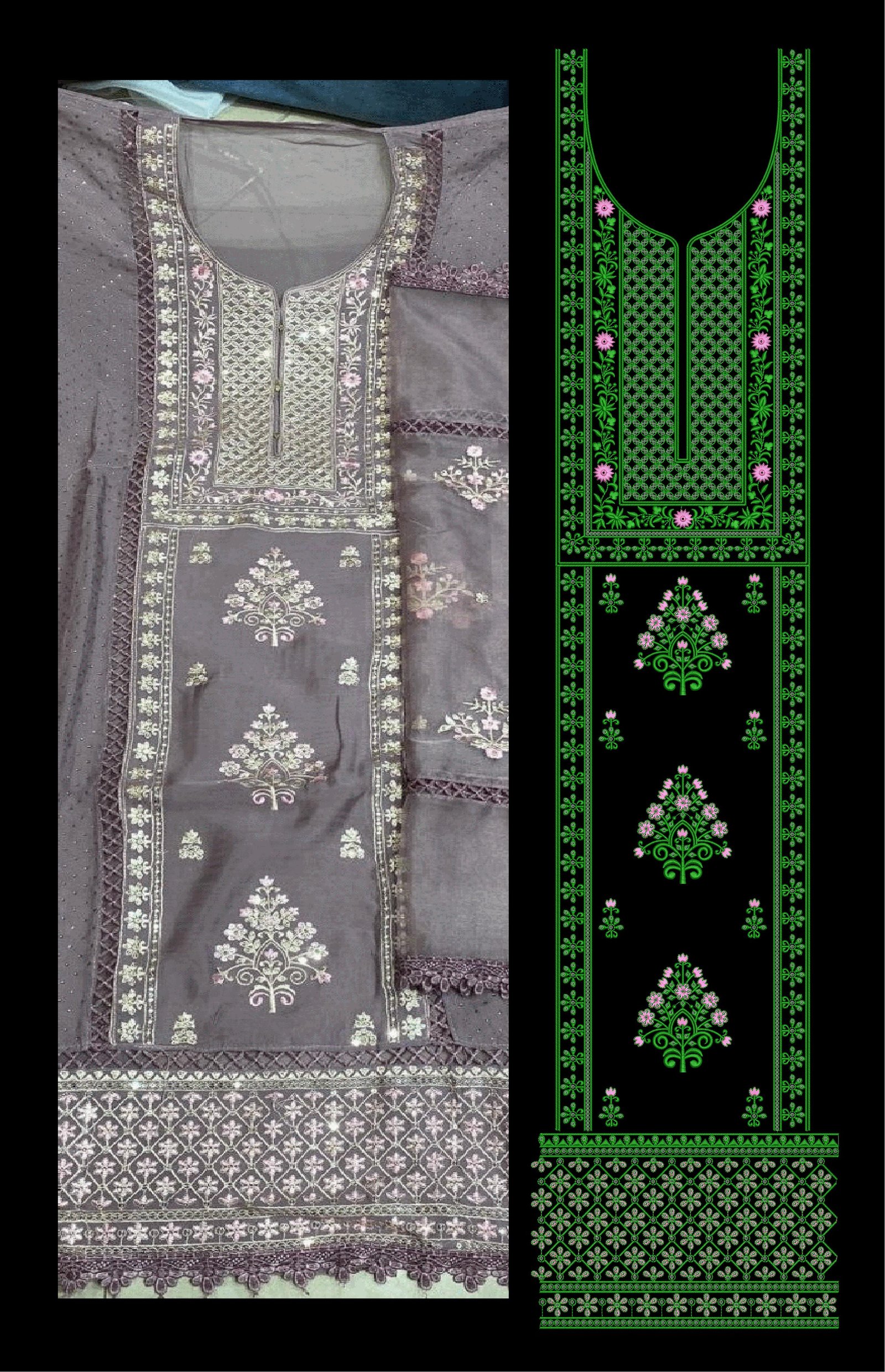Sequince kurti