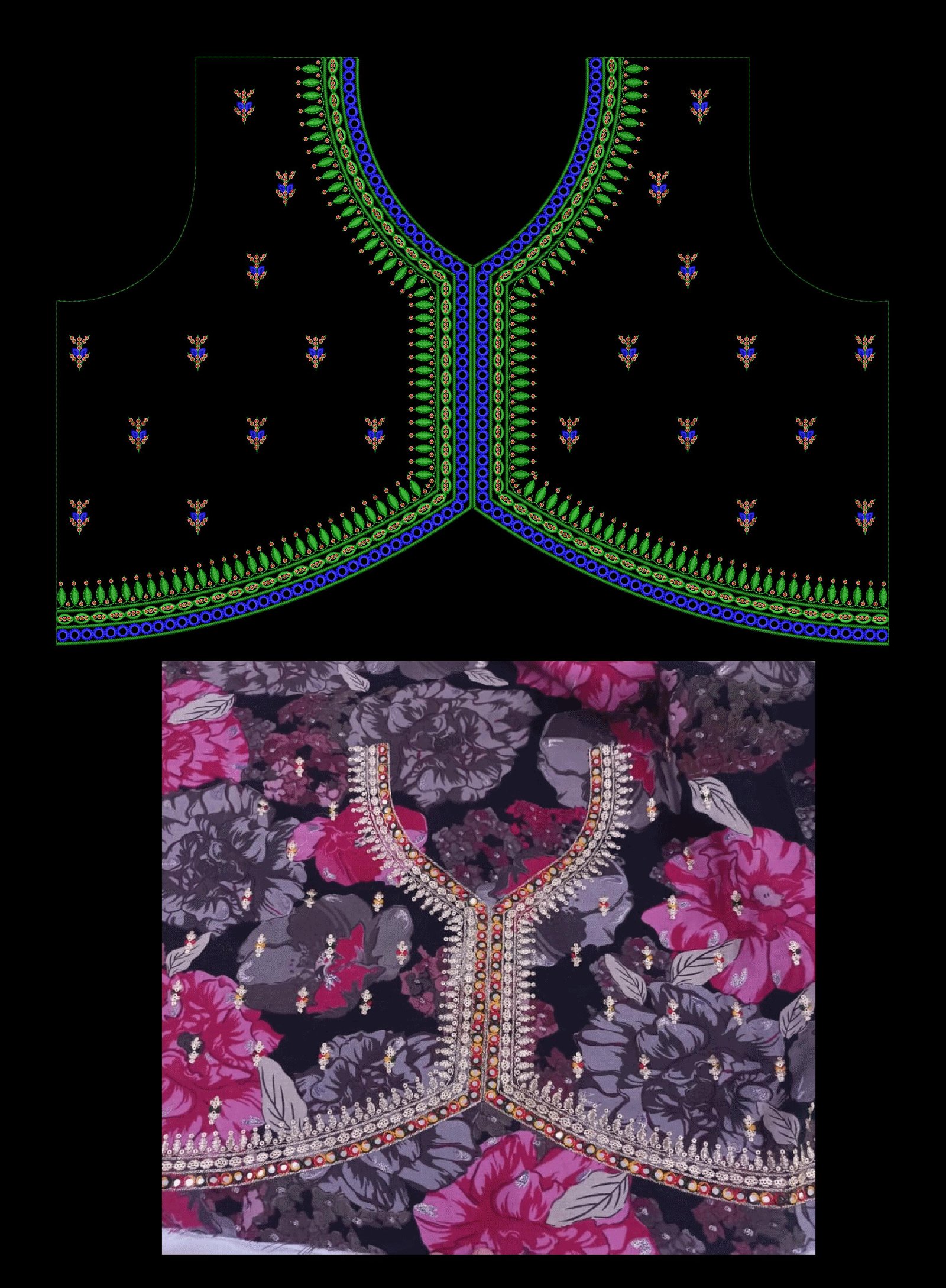 Sequince Ghaghara choli
