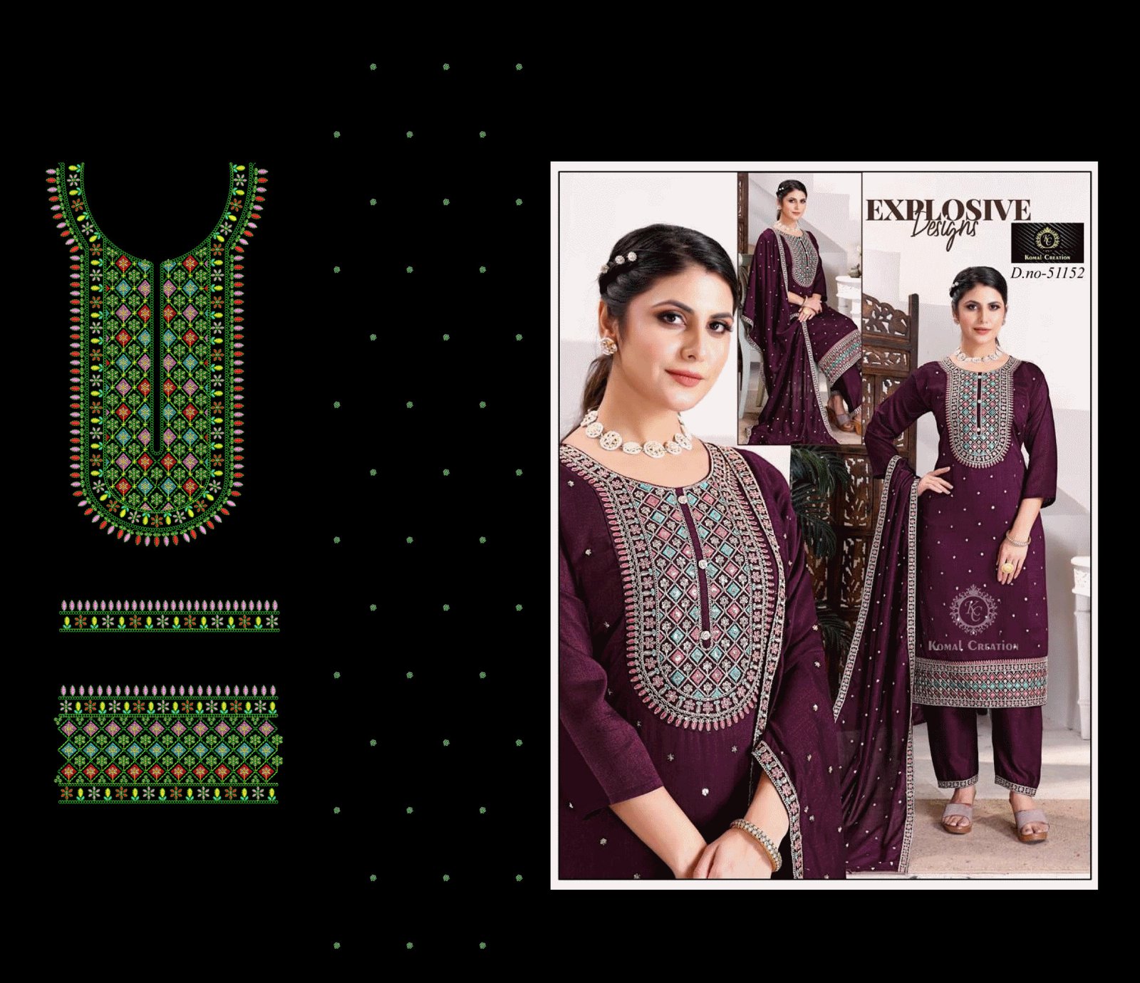 Sequince kurti Designs