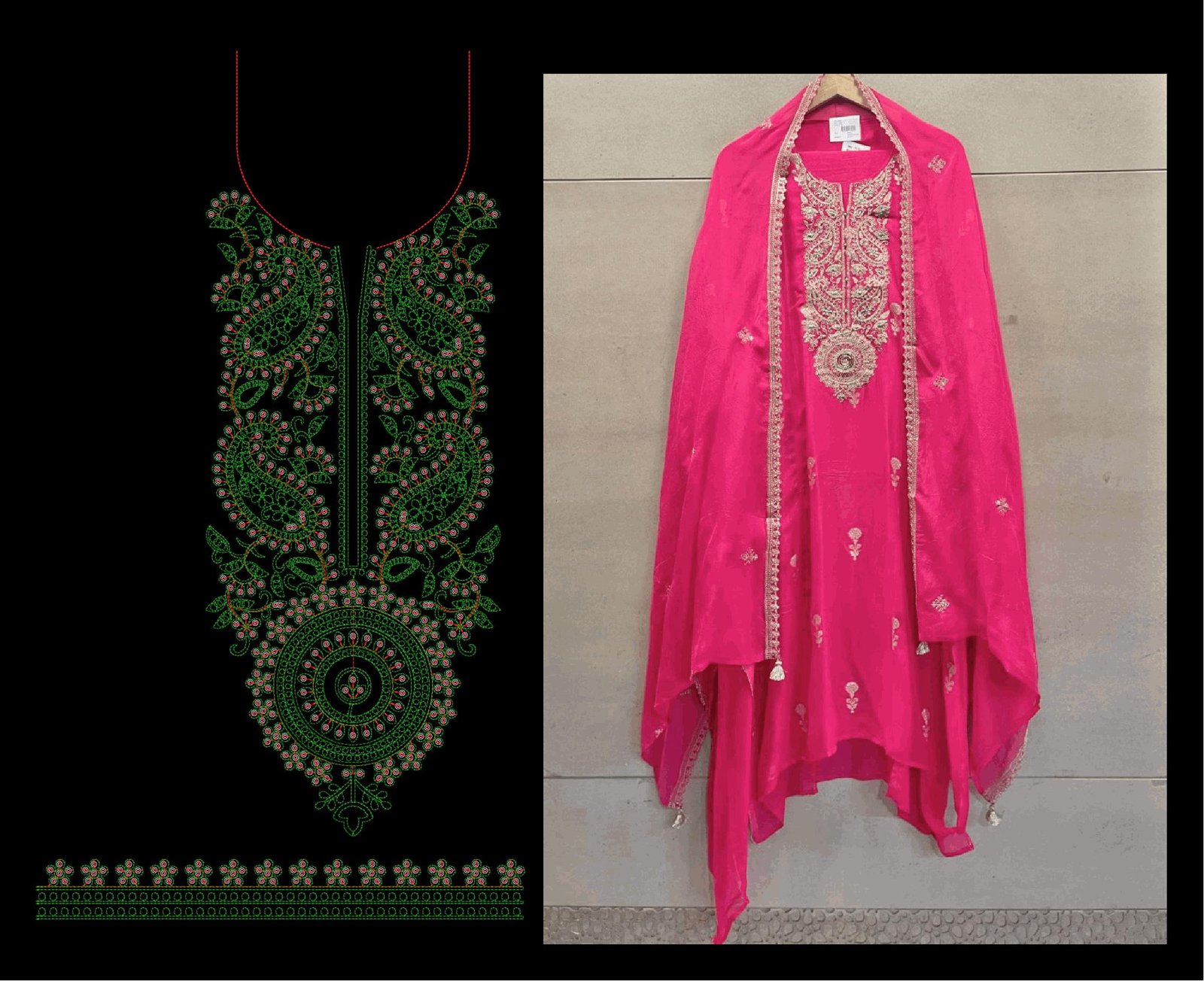 Cording and sequince design