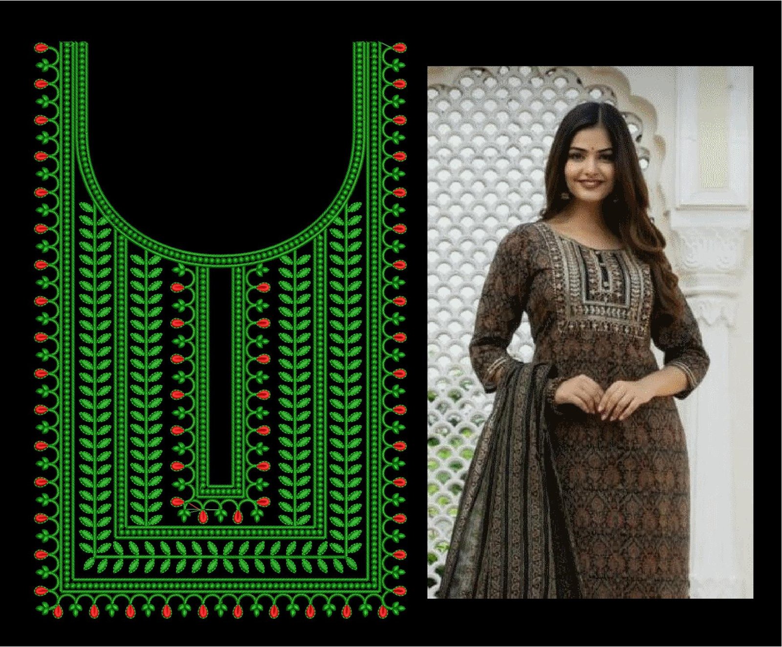 Fancy Kurti & Plazo