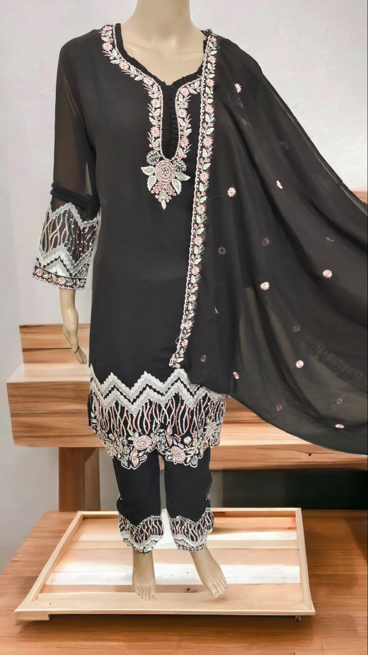 Fancy Kurti & Plazo