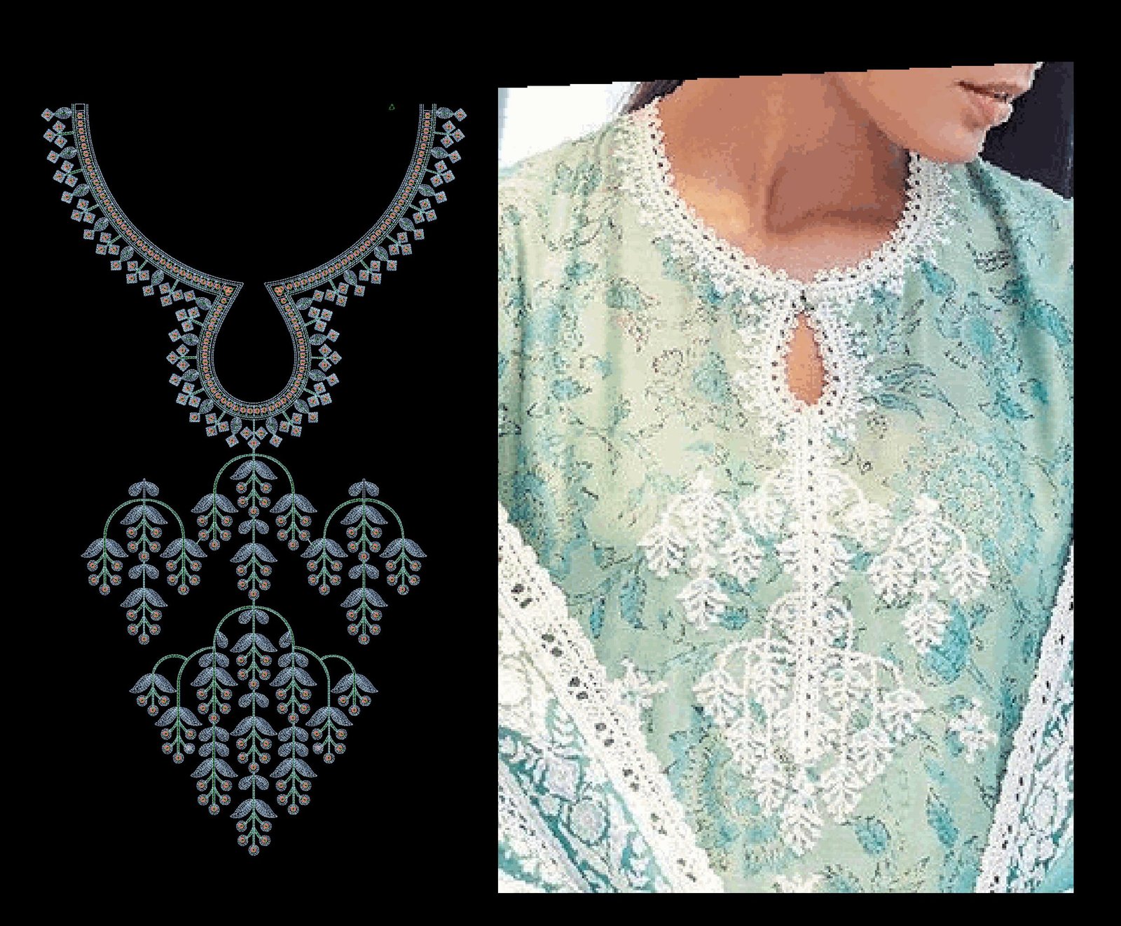 Cording and sequince design