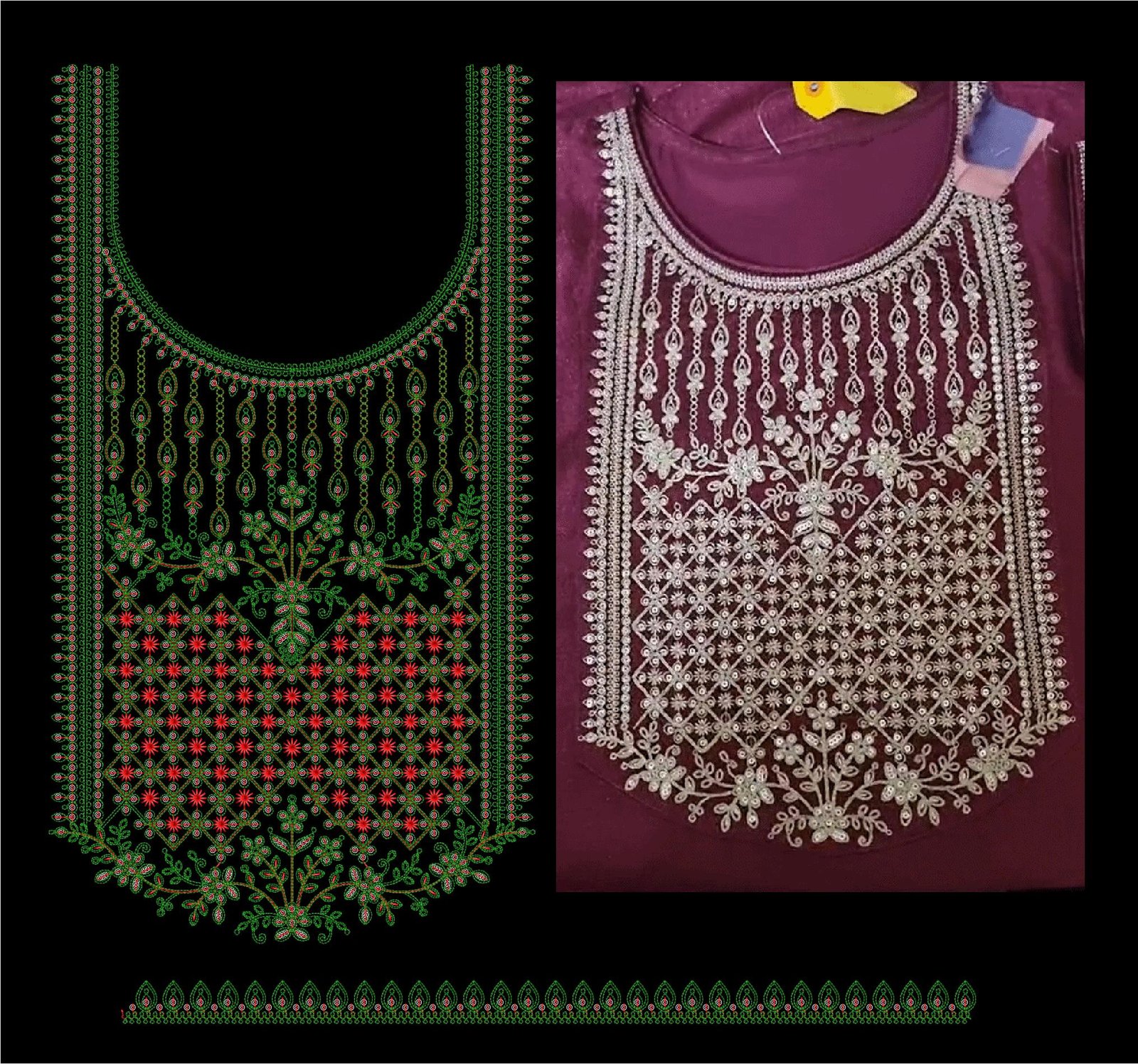 Cording and sequince design