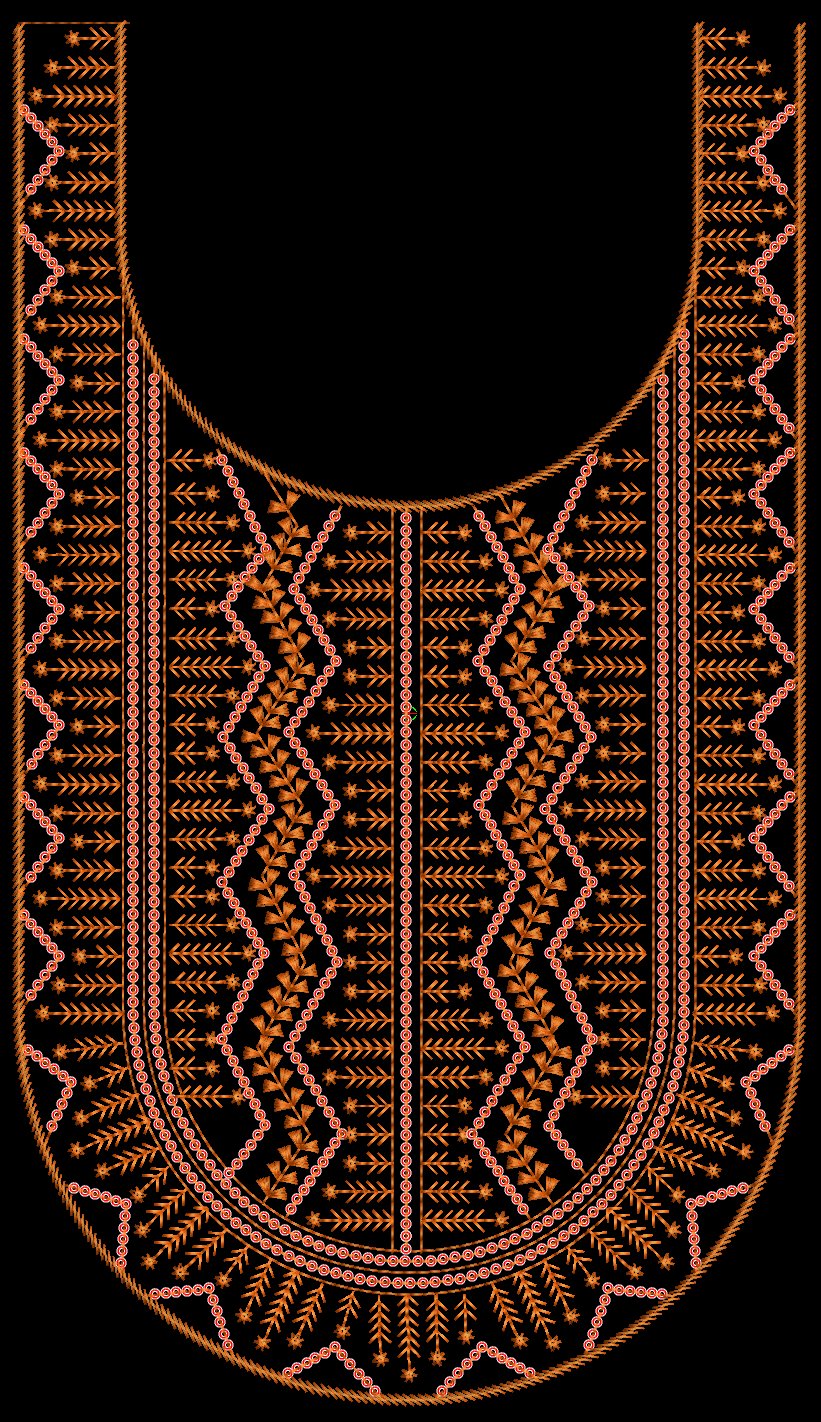 Sequince Neck Design