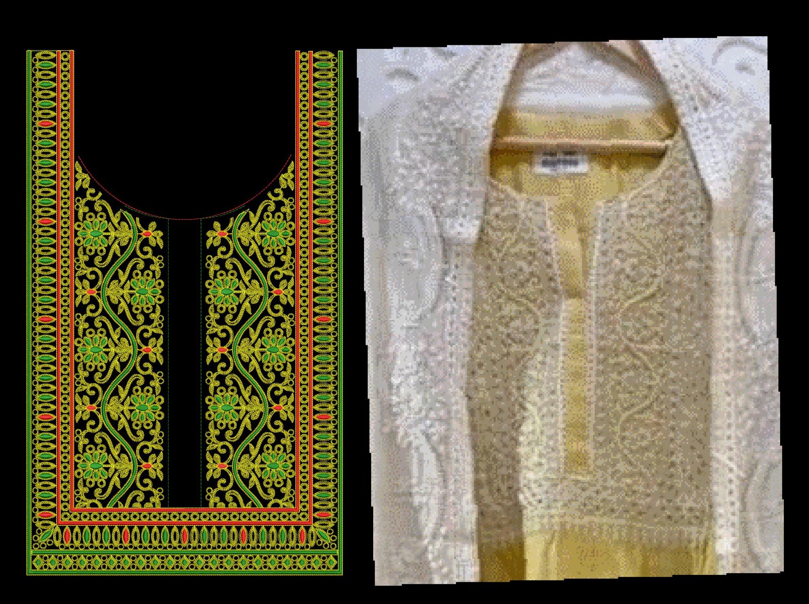 Cording Neck
