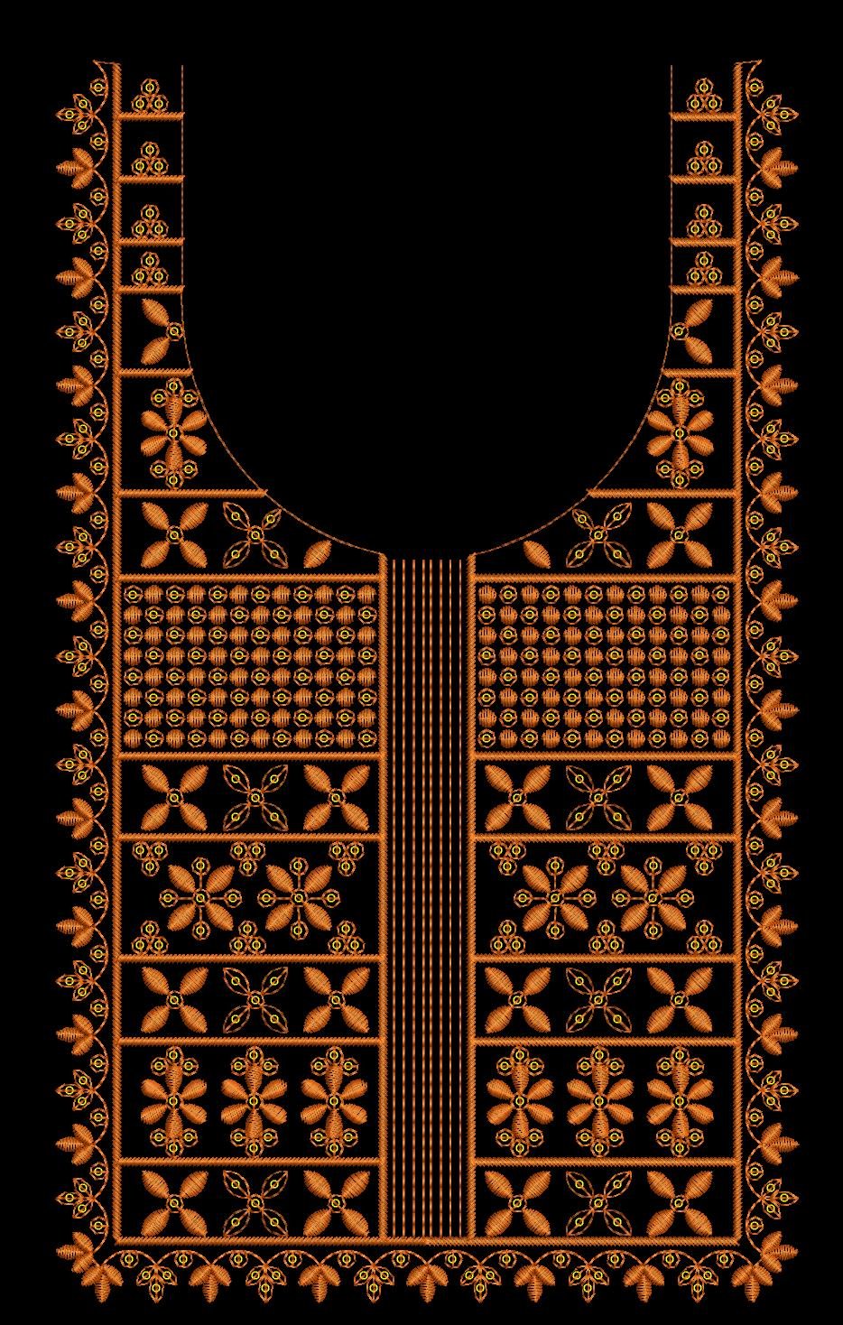 Sequince Neck Design