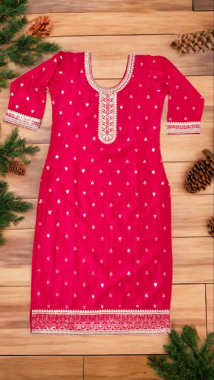 Sequince kurti Designs