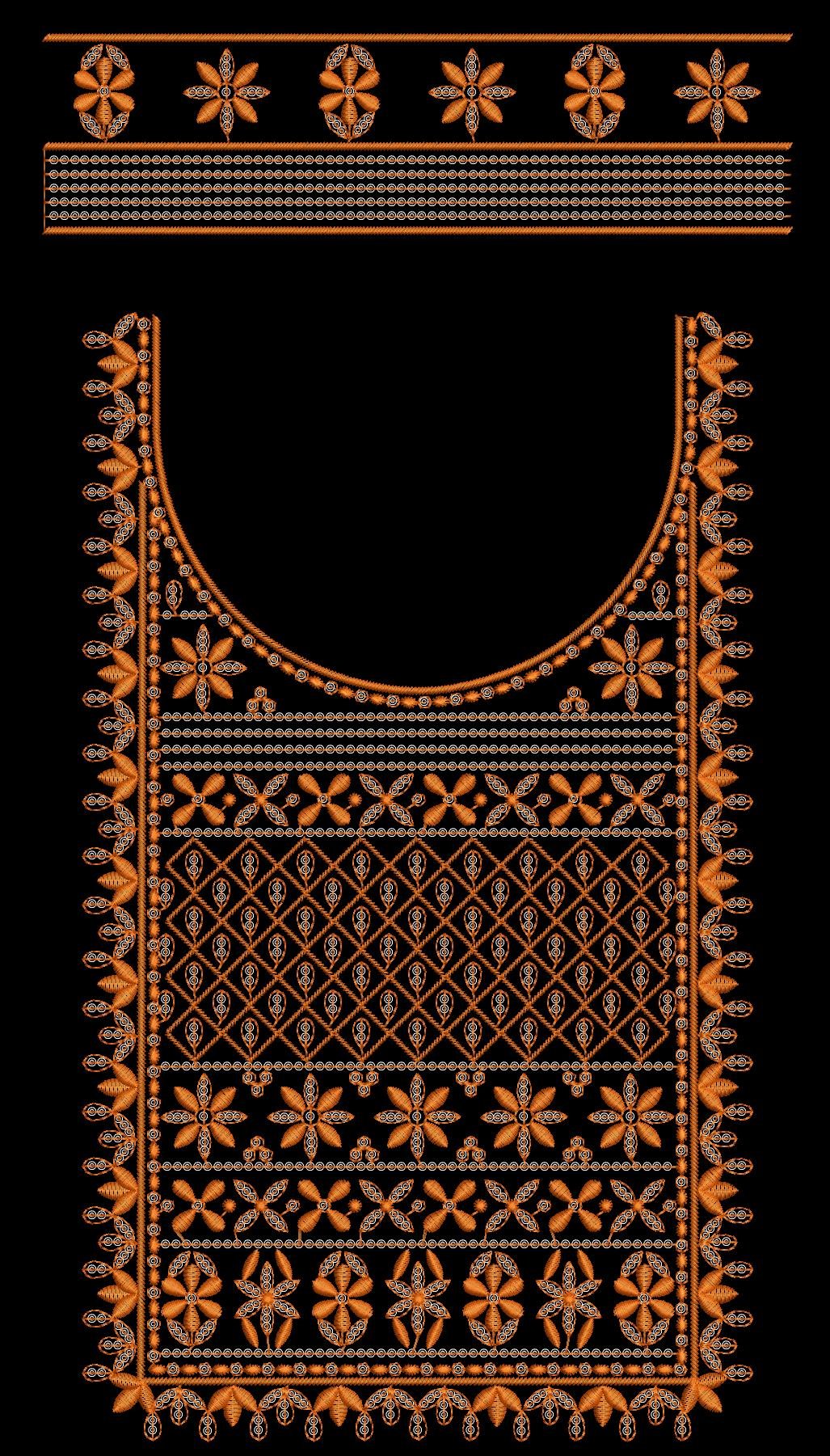 Sequince Neck Design