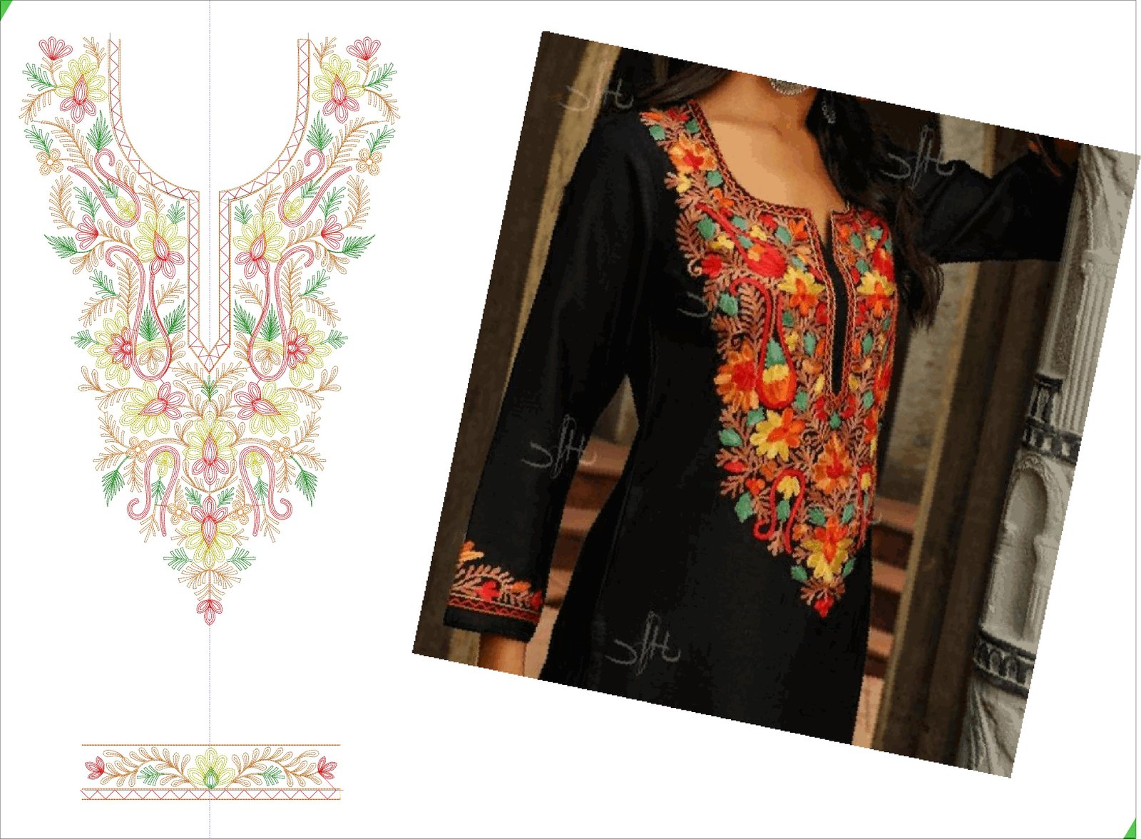 fancy kurti