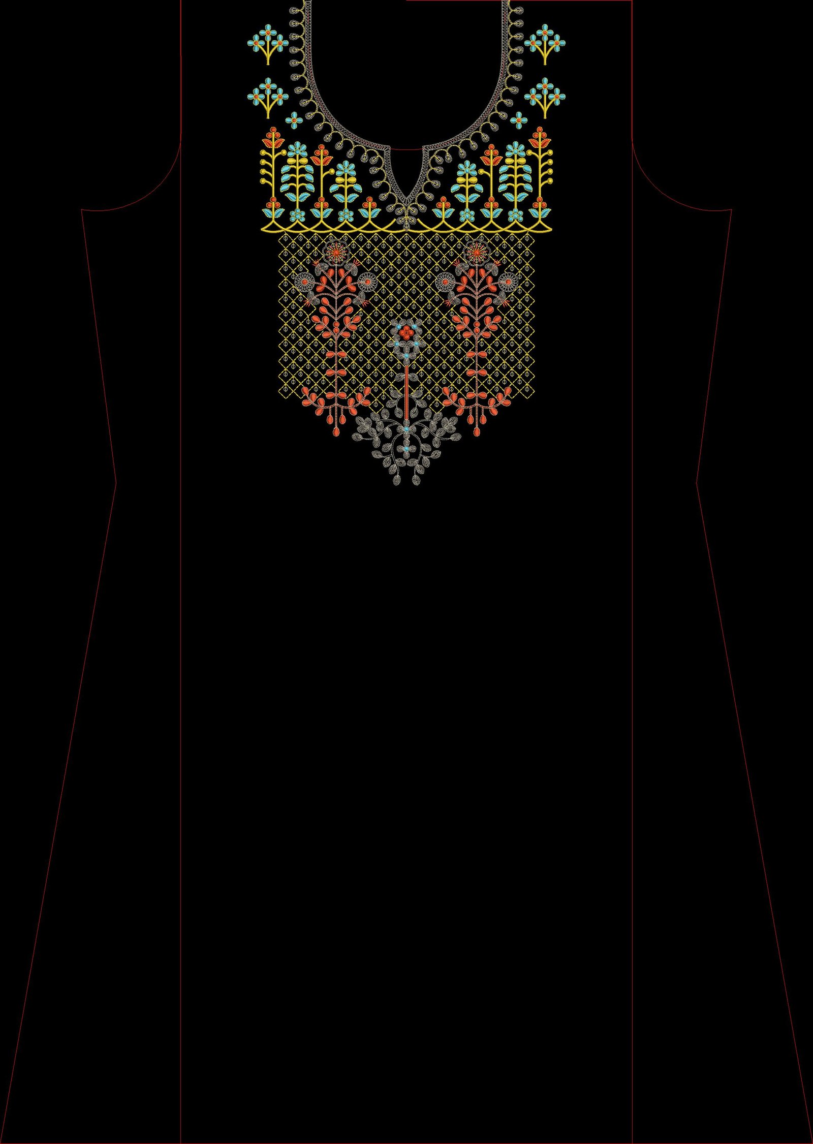 fancy kurti