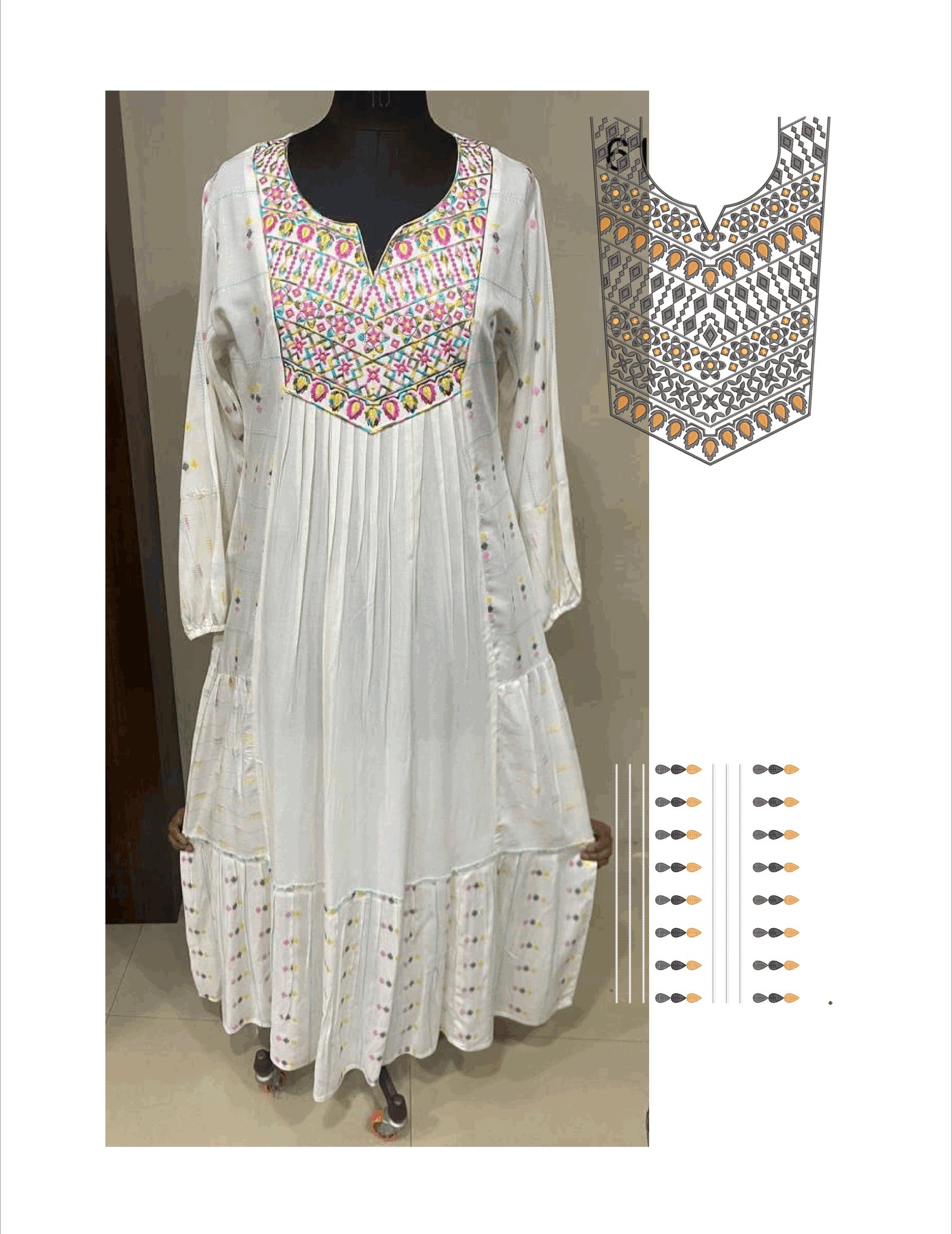 fancy kurti