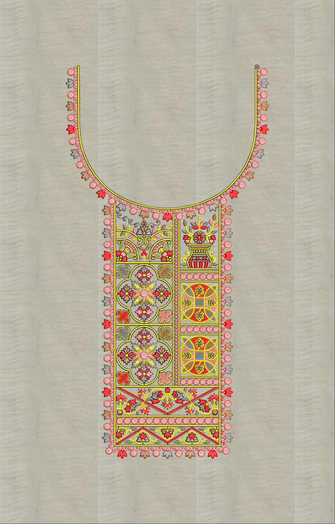 FANCY KURTI  NECK